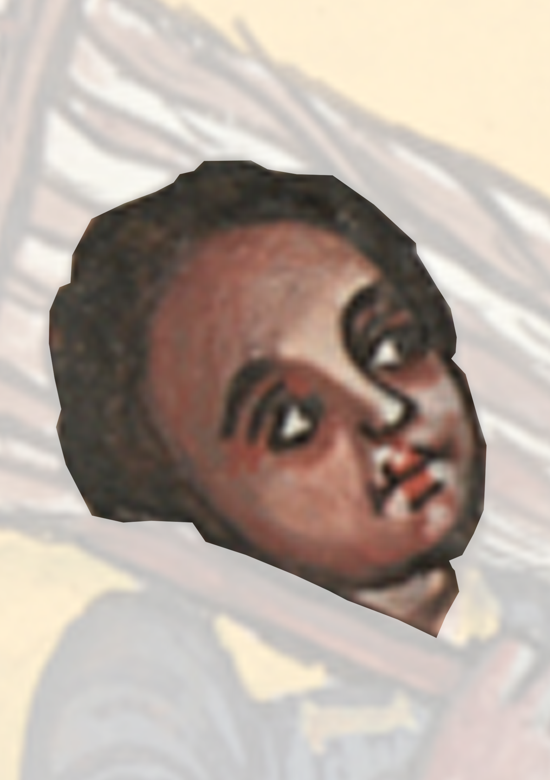 Painting Of A Man With A Hat On