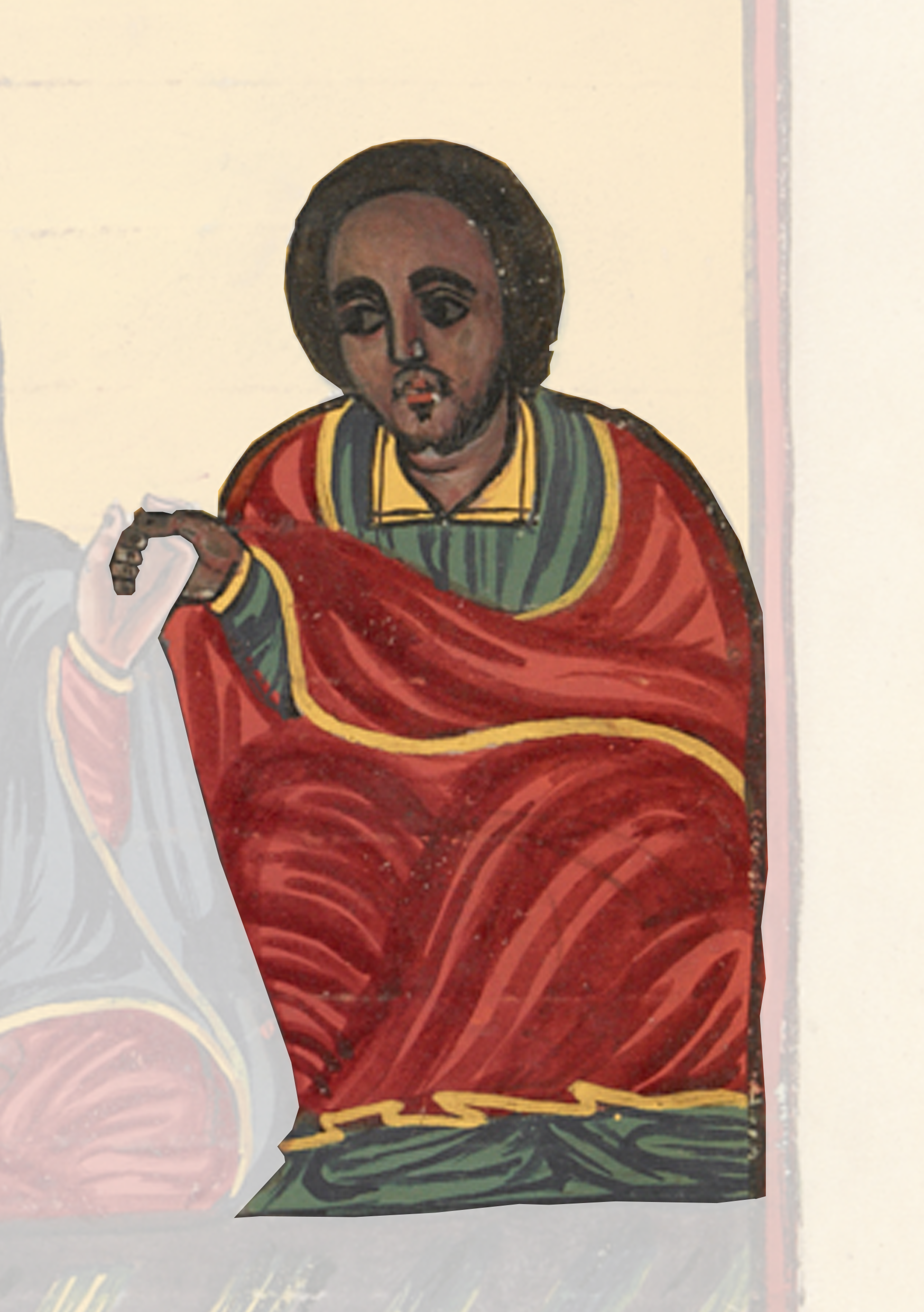Painting Of A Woman Sitting On A Chair