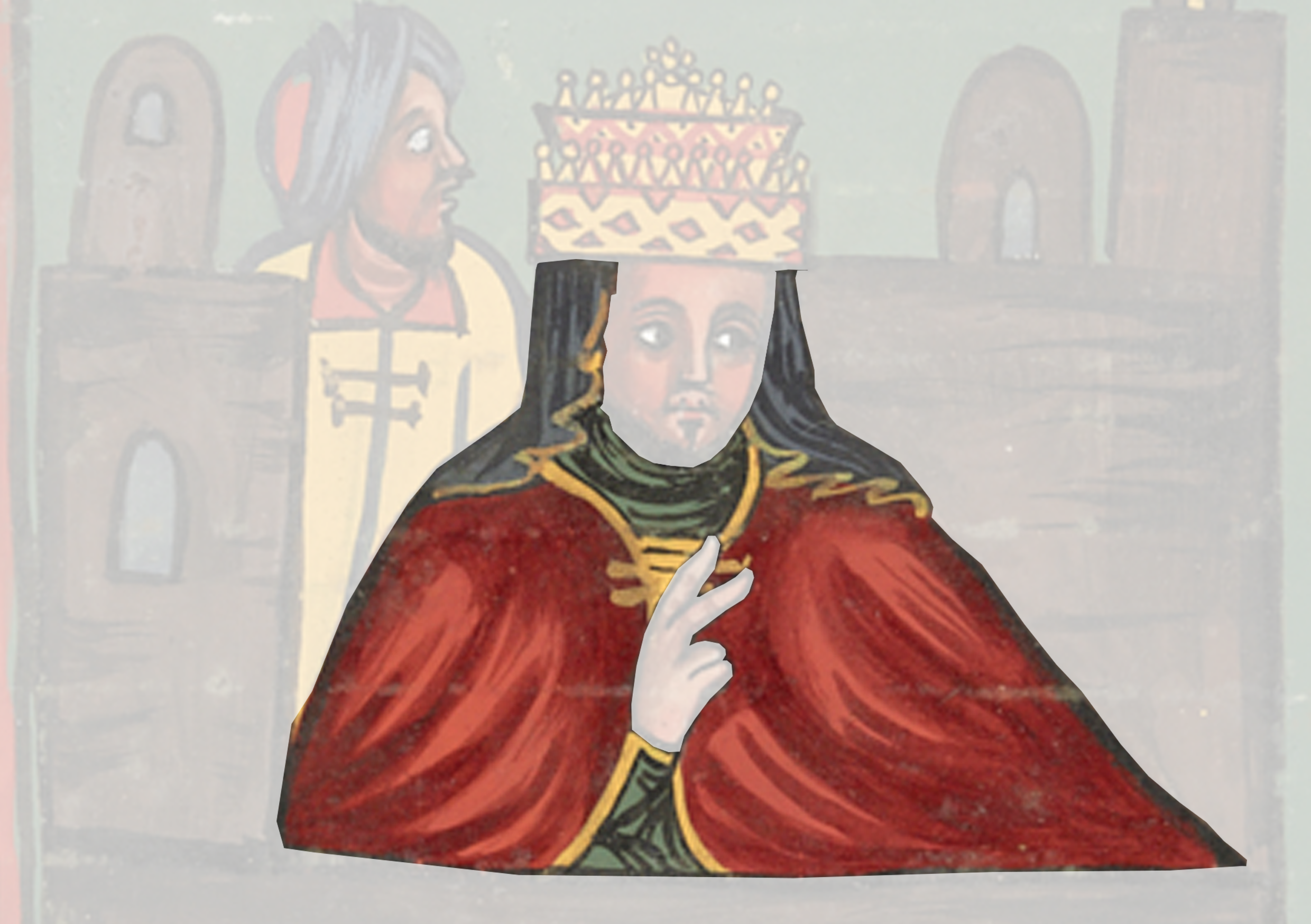 Painting Of A Man In A Red Robe