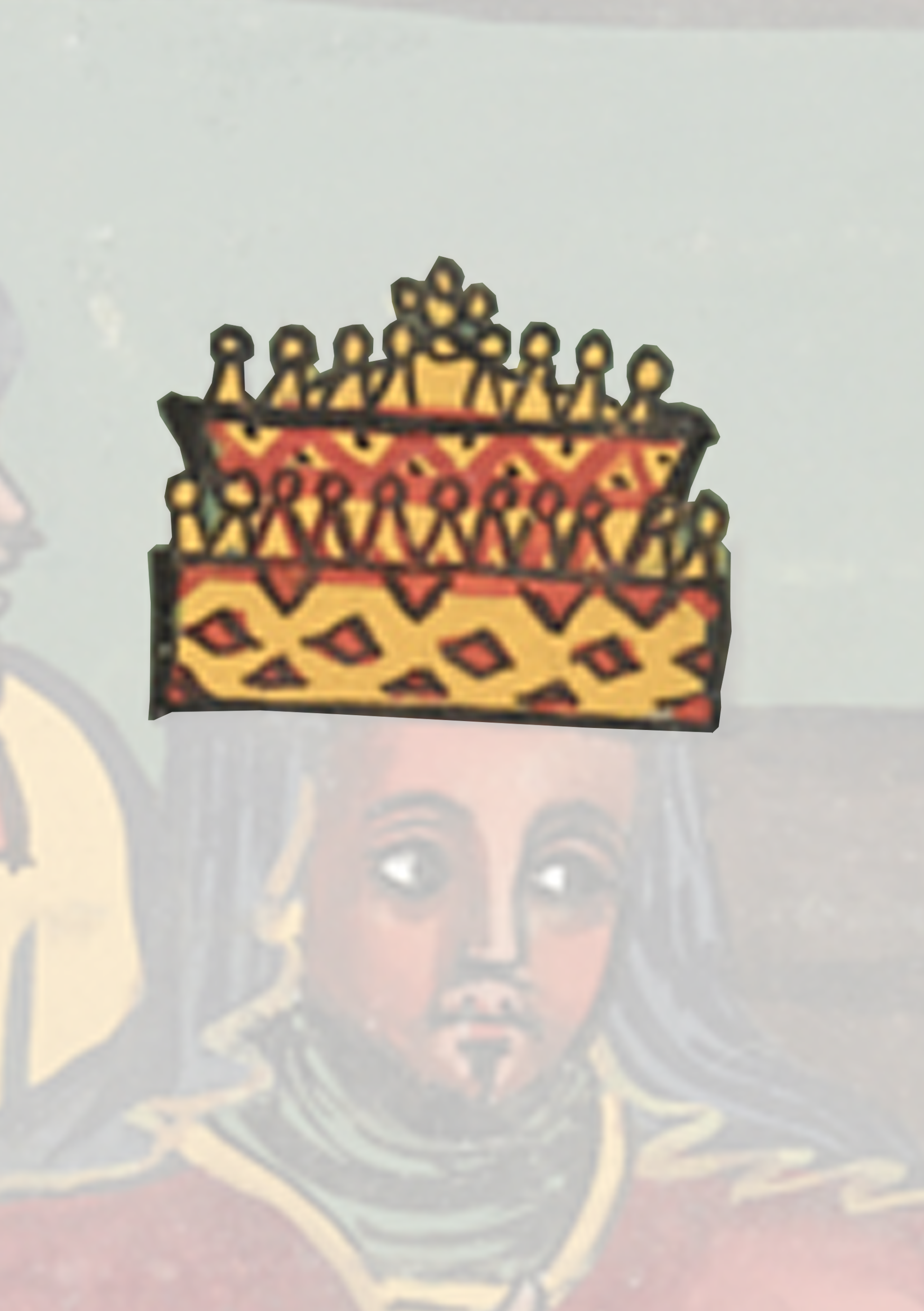 Painting Of A Woman With A Crown On Her Head