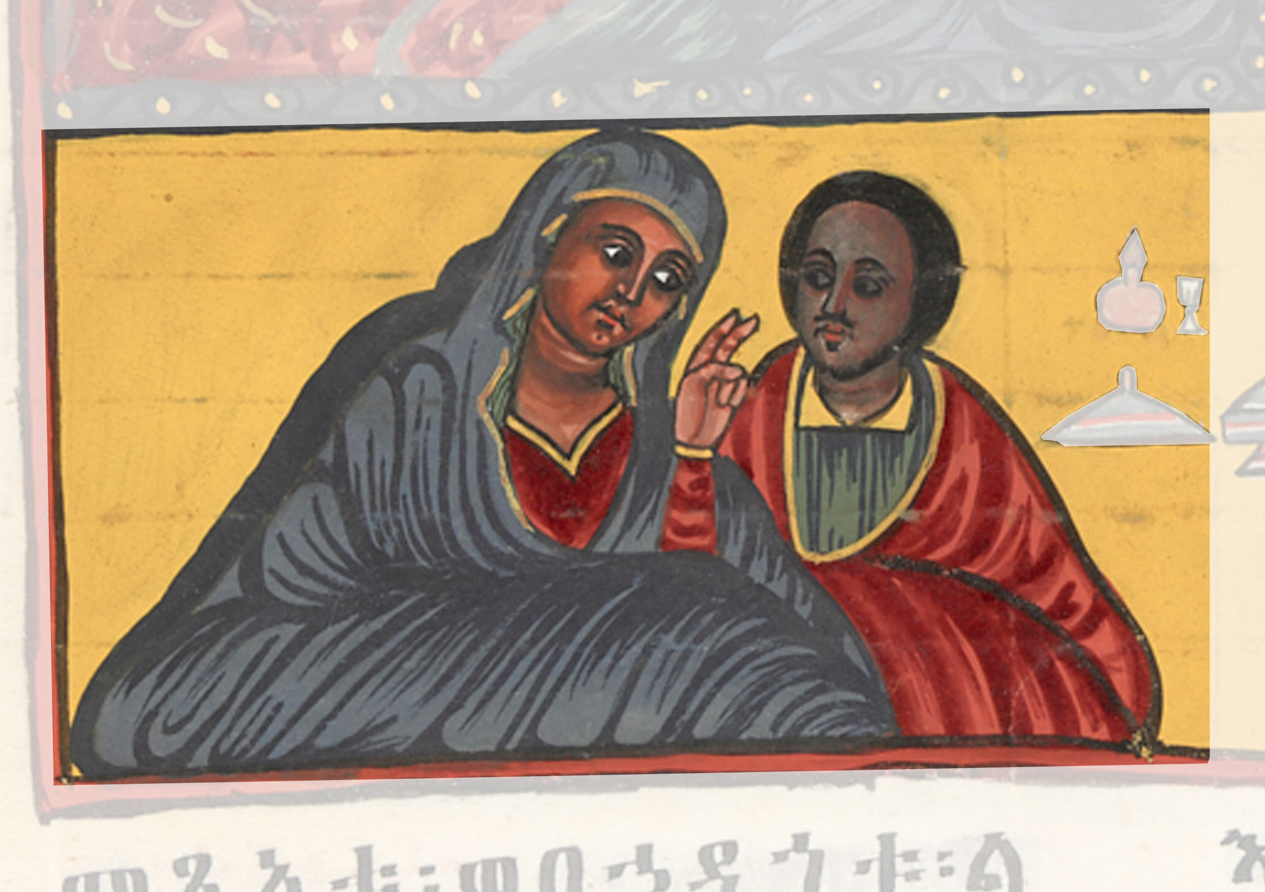 Painting Of Two Women Sitting On A Couch