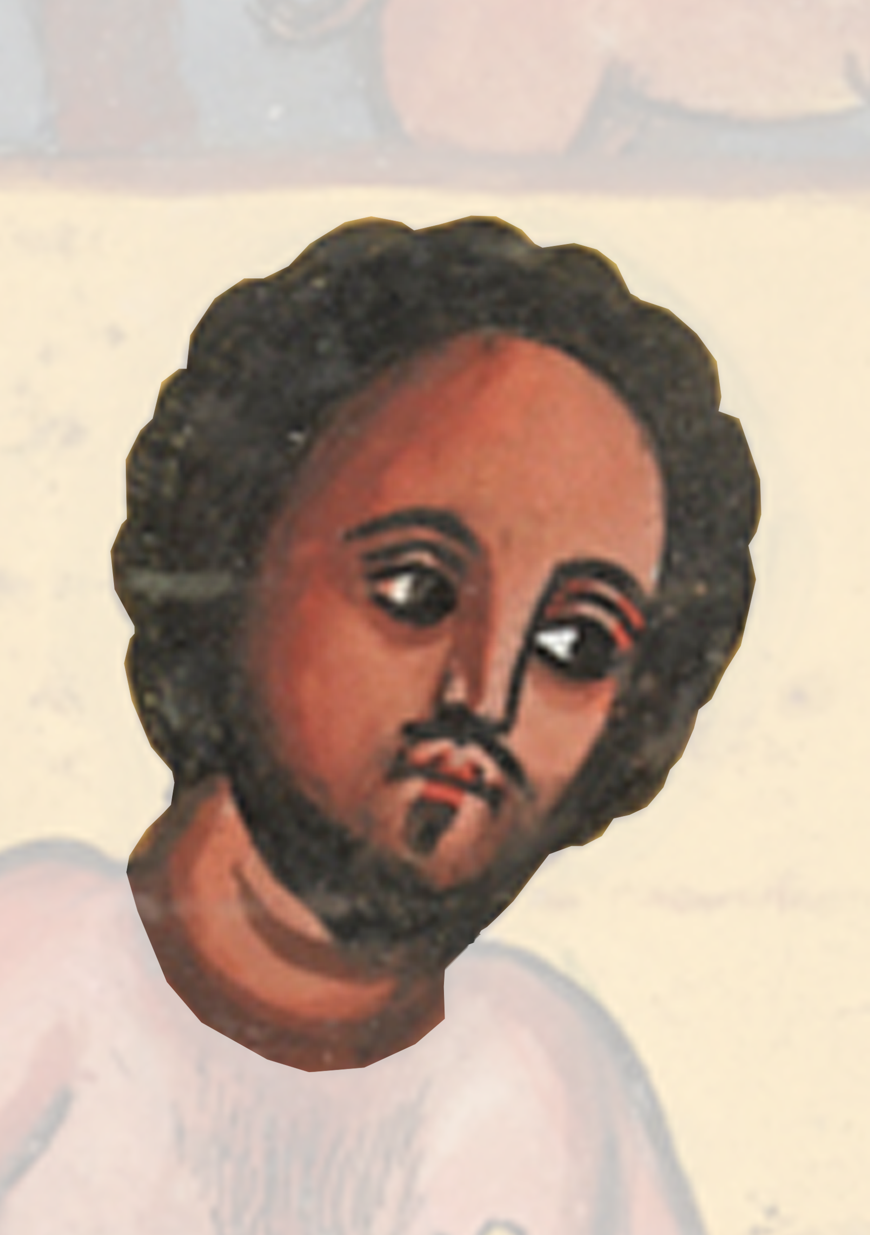 Painting Of A Man With A Beard