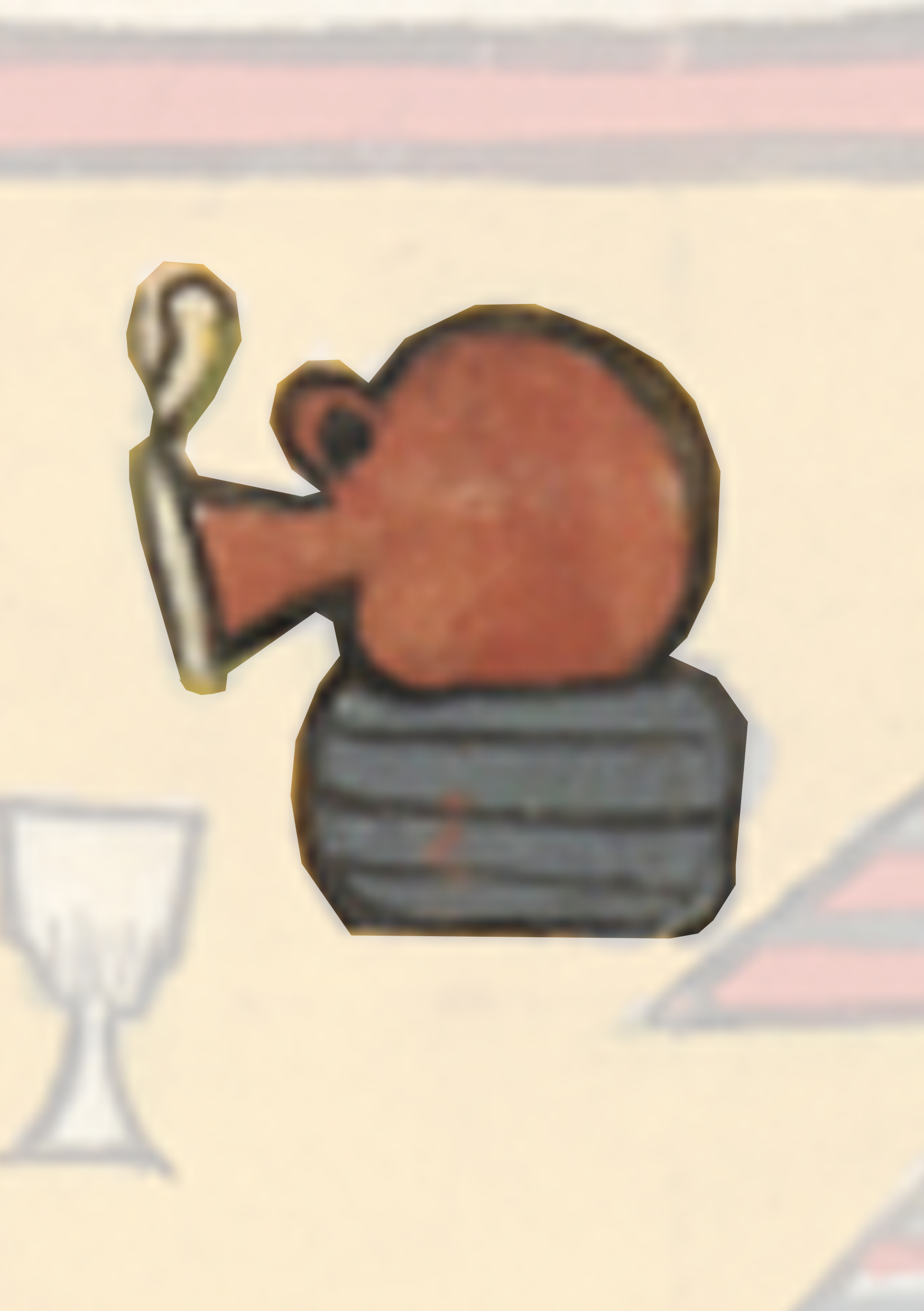 Cartoon Picture Of A Man Holding A Knife