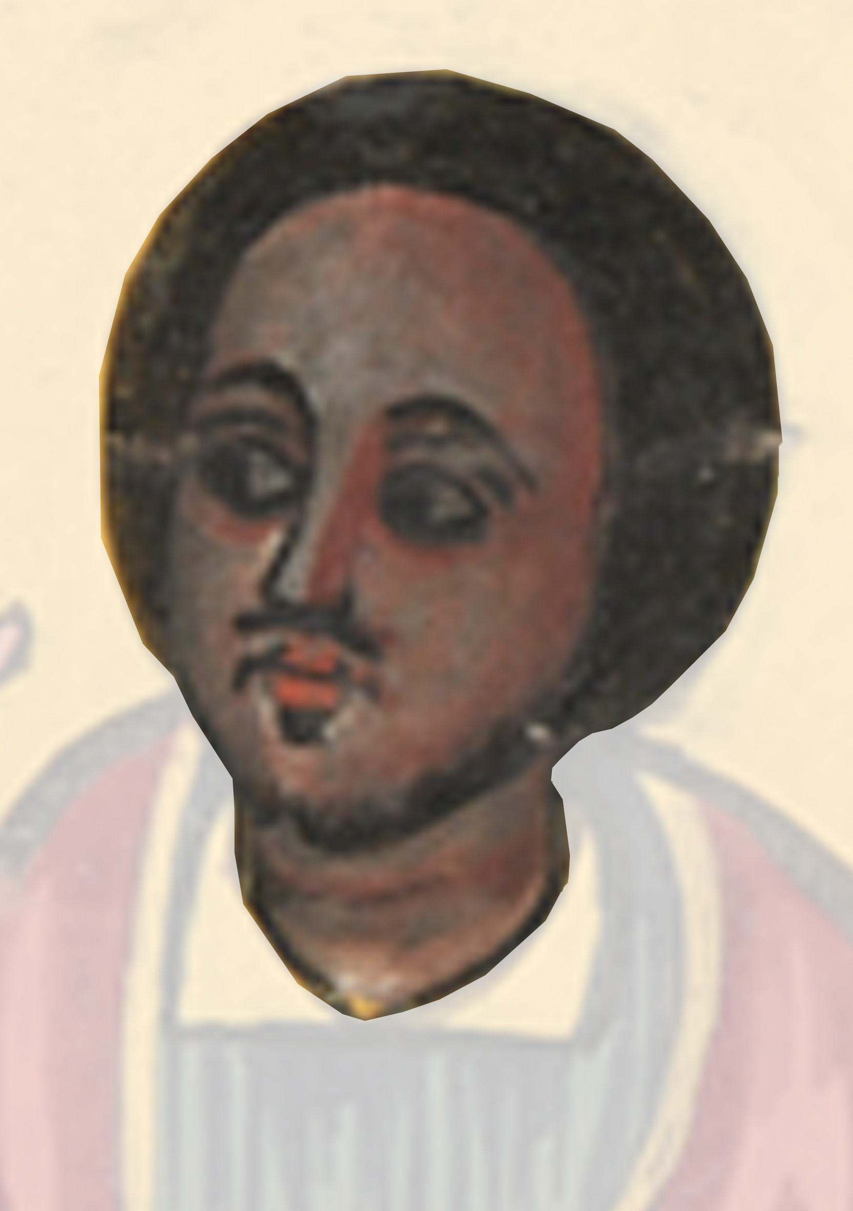 Painting Of A Man With A Beard