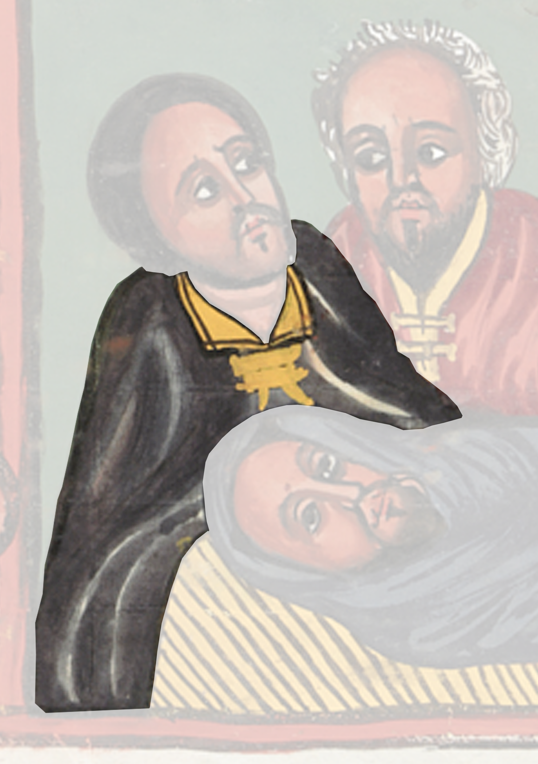 Painting Of A Man Holding A Baby