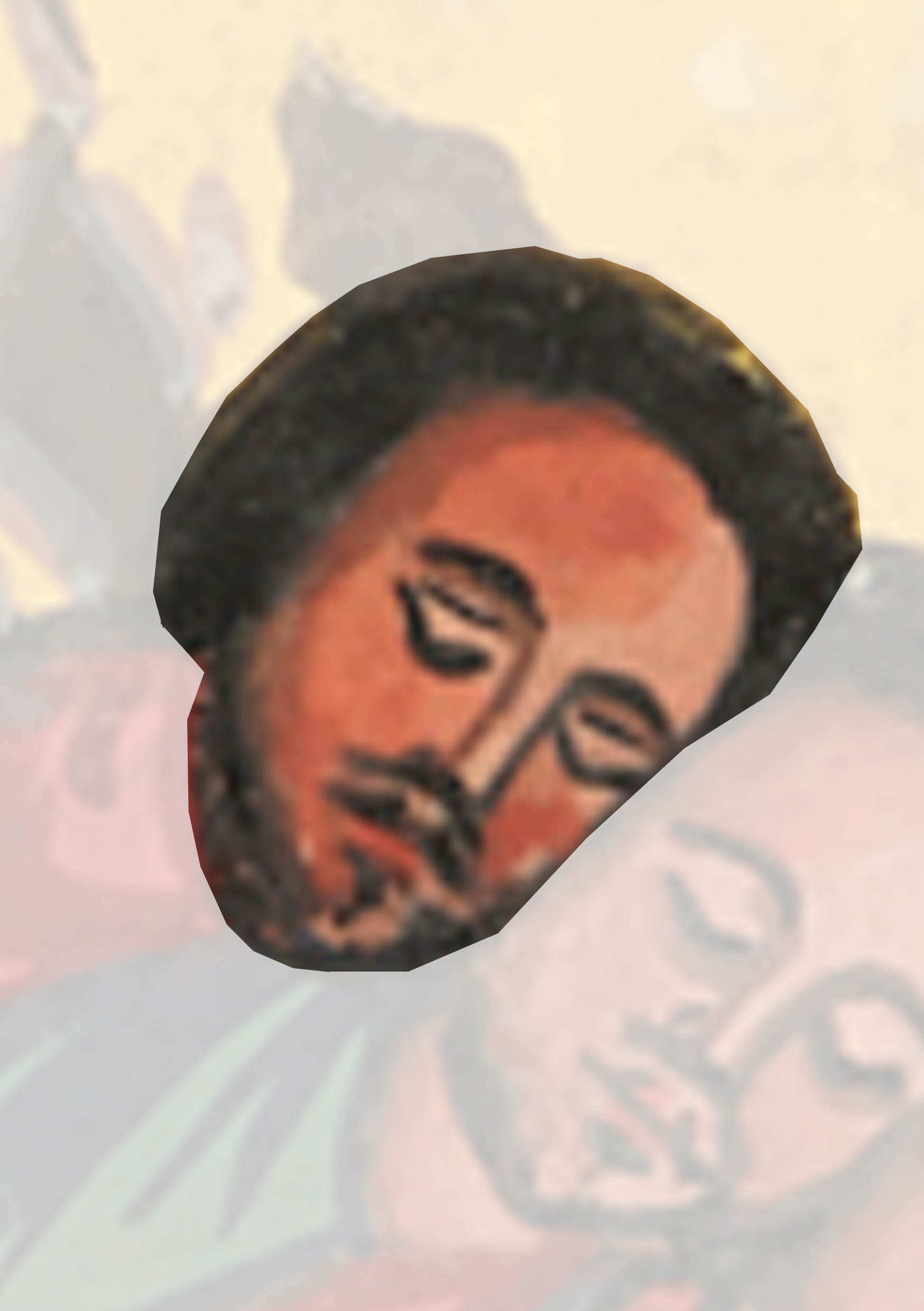 Painting Of A Man With A Beard