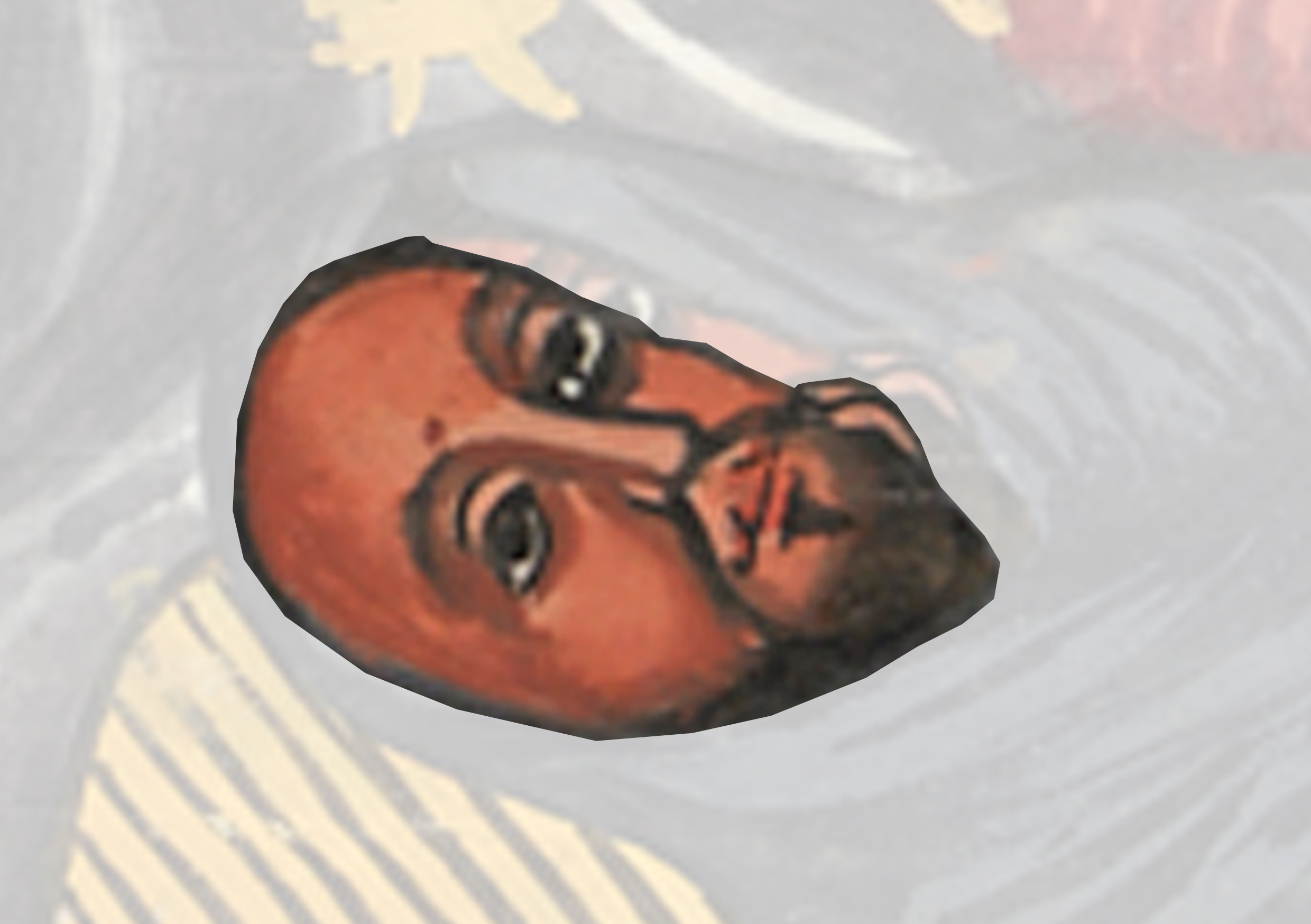 Painting Of A Man With A Beard