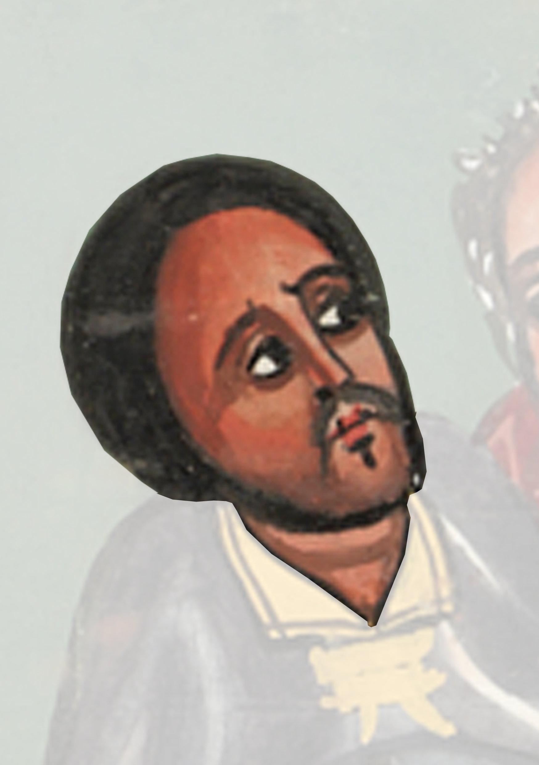 Painting Of A Man With A Beard
