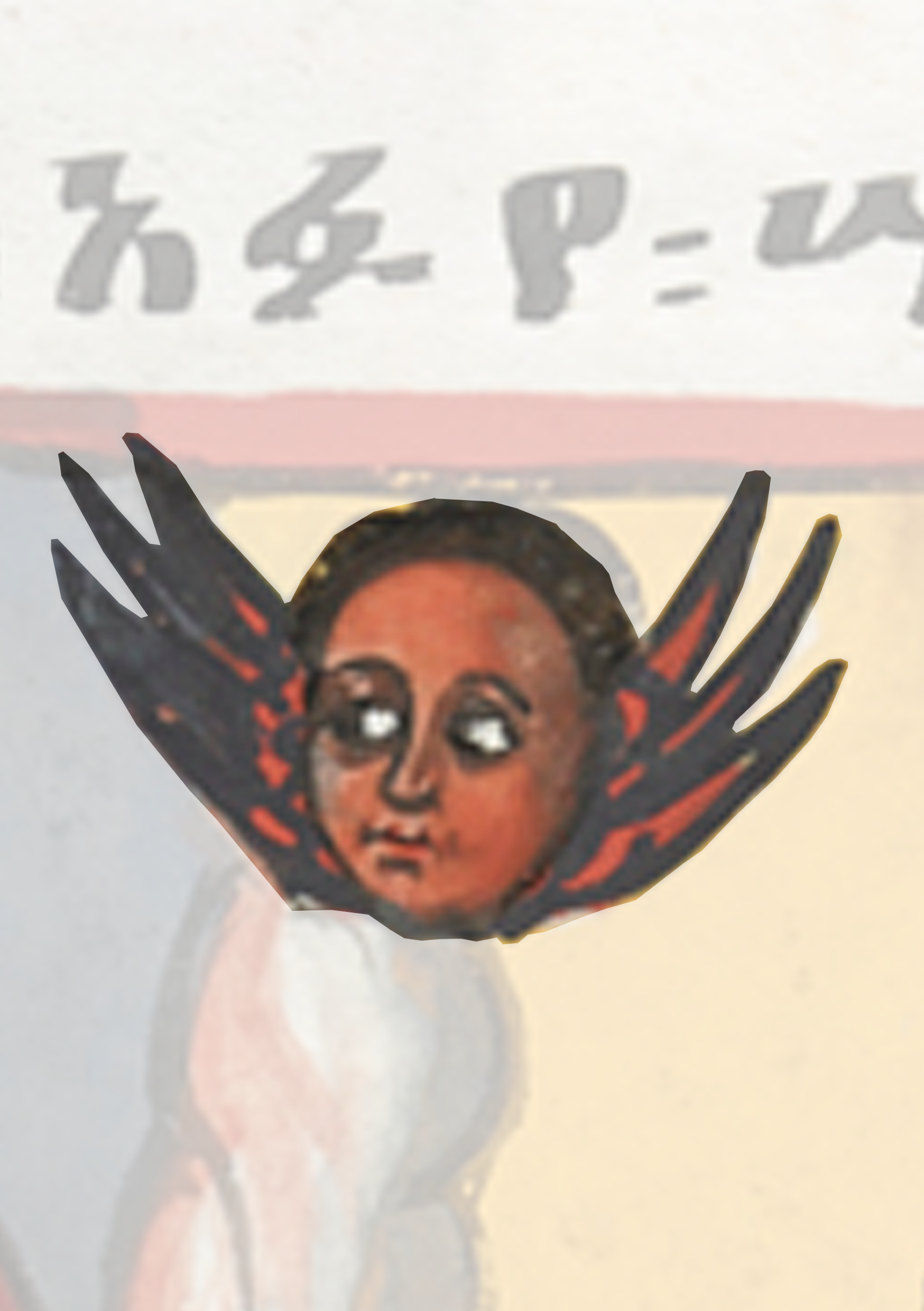Painting Of A Woman With A Bird On Her Head