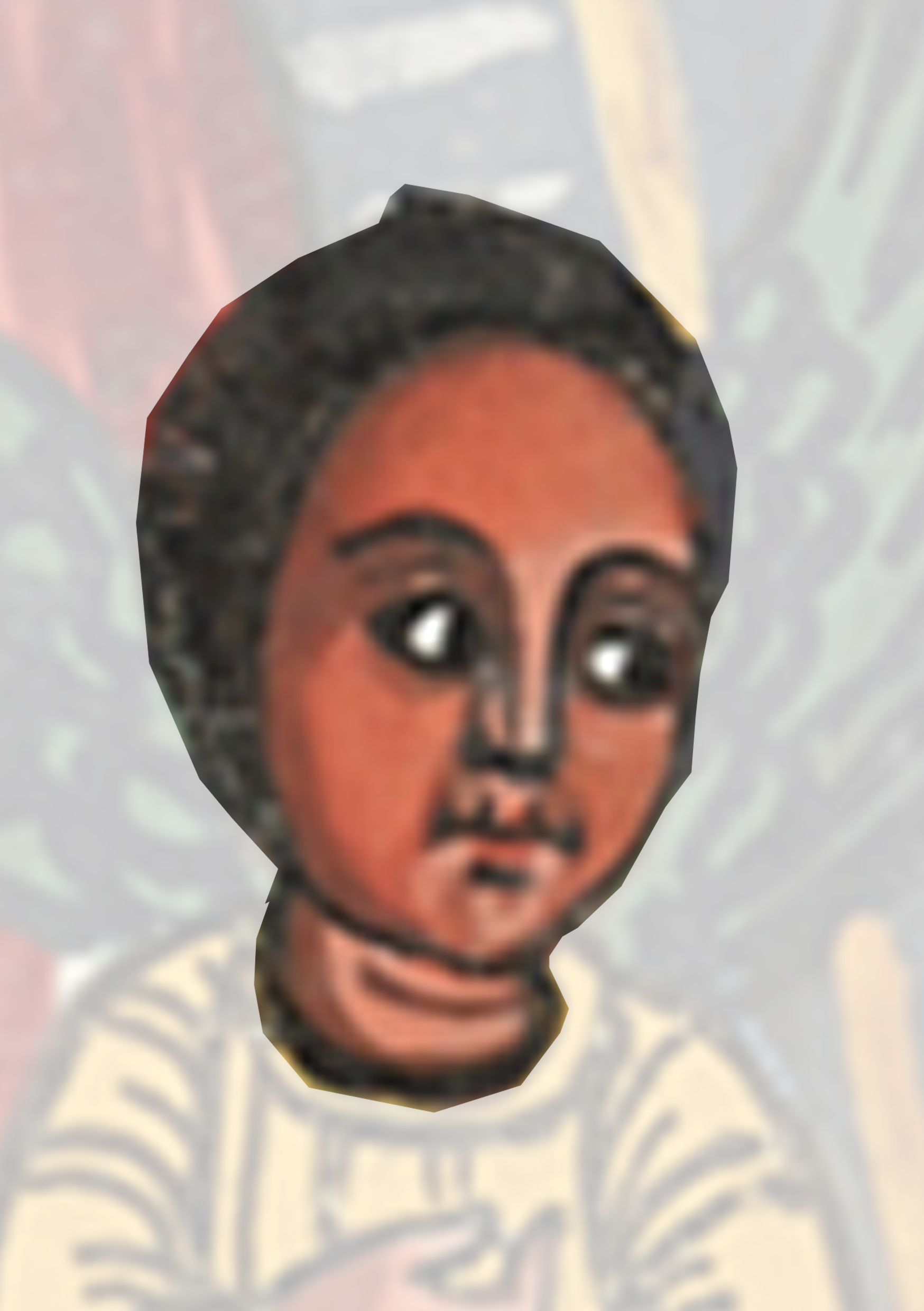 Digital Painting Of A Young Girl