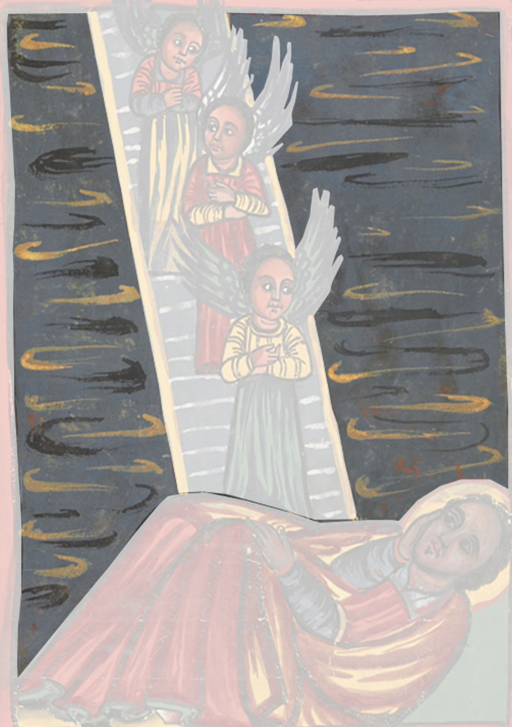 Painting Of A Woman Laying On A Bed