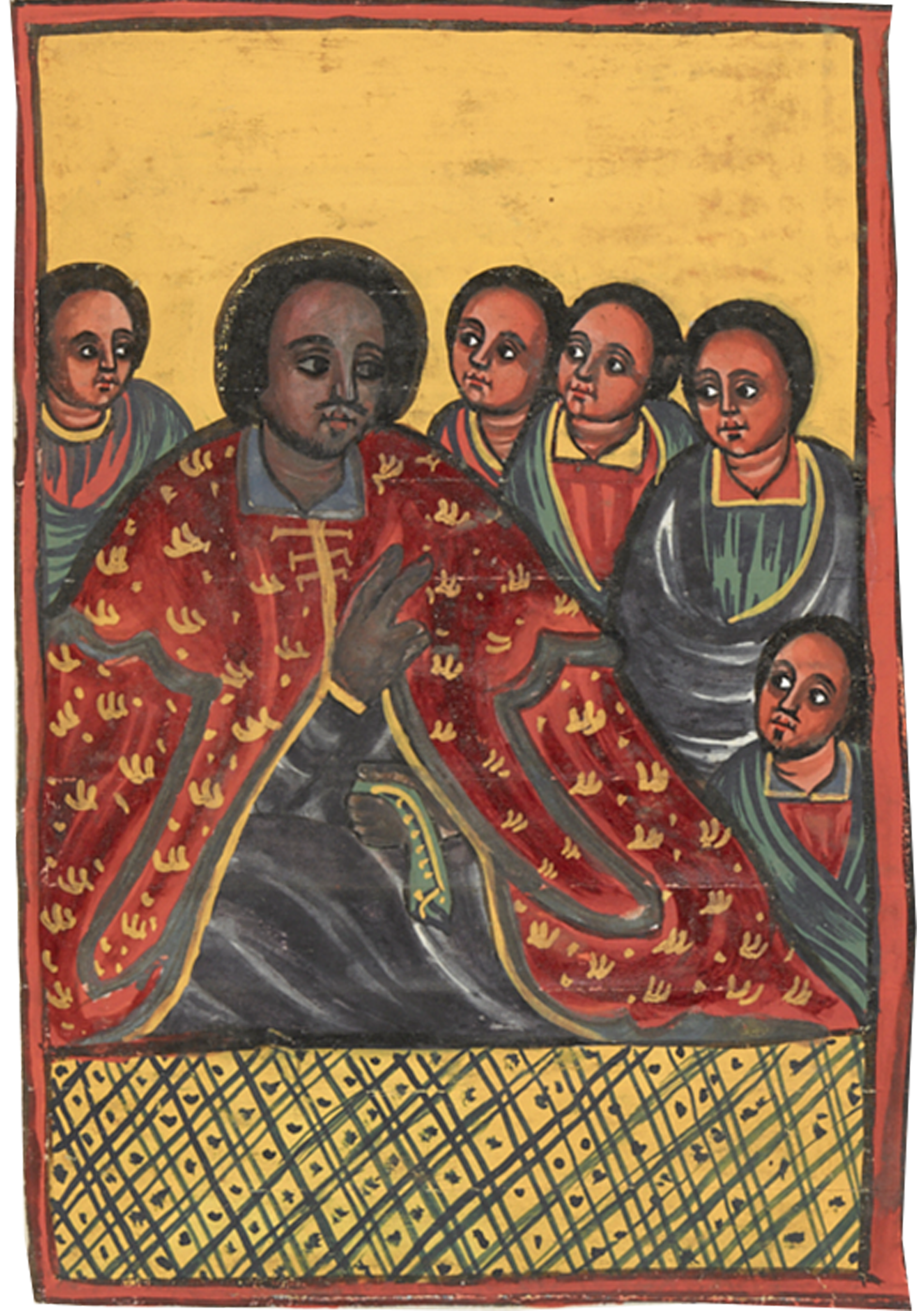 Painting Of A Group Of People