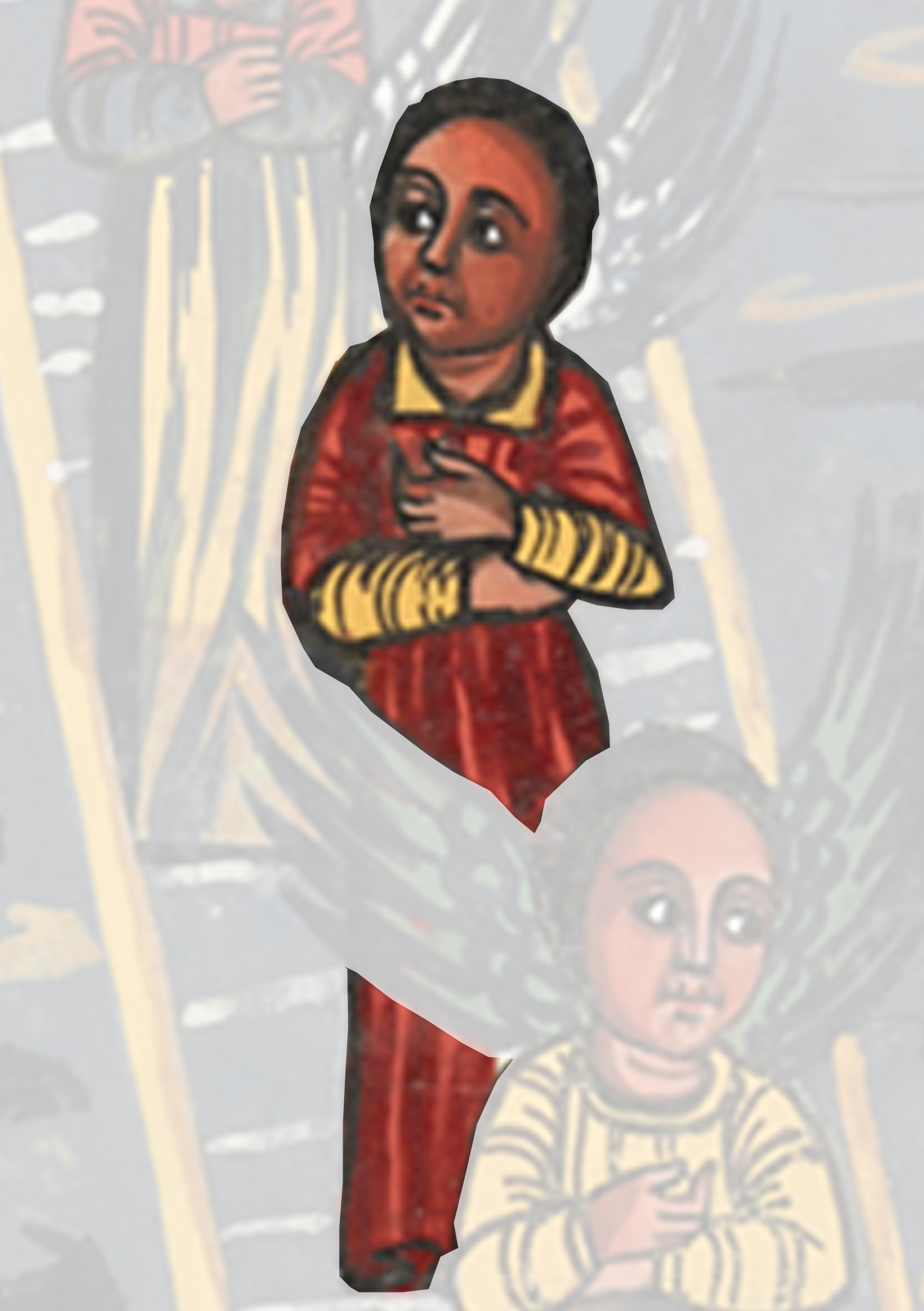 Painting Of A Woman Holding A Child