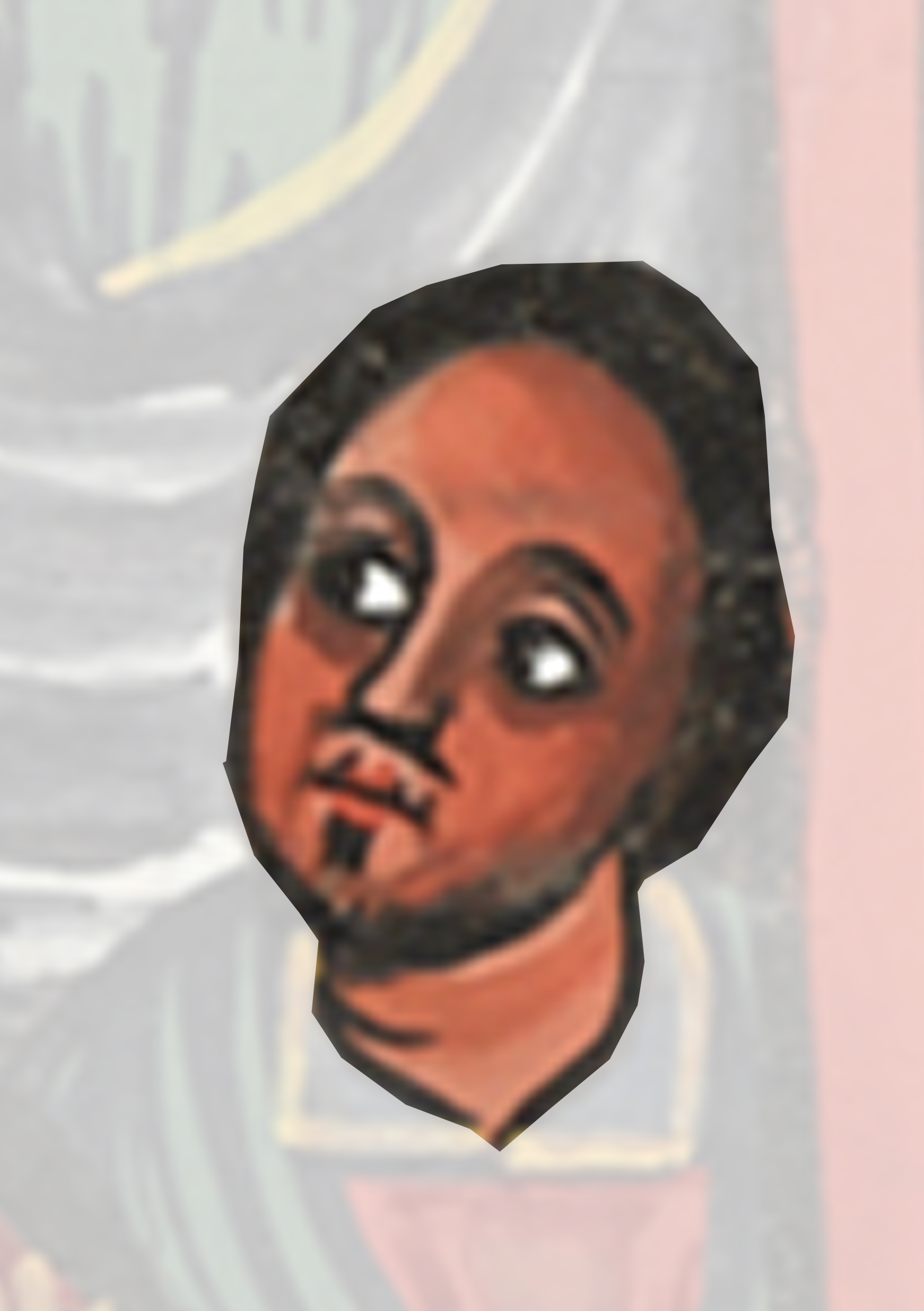 Painting Of A Man With A Beard
