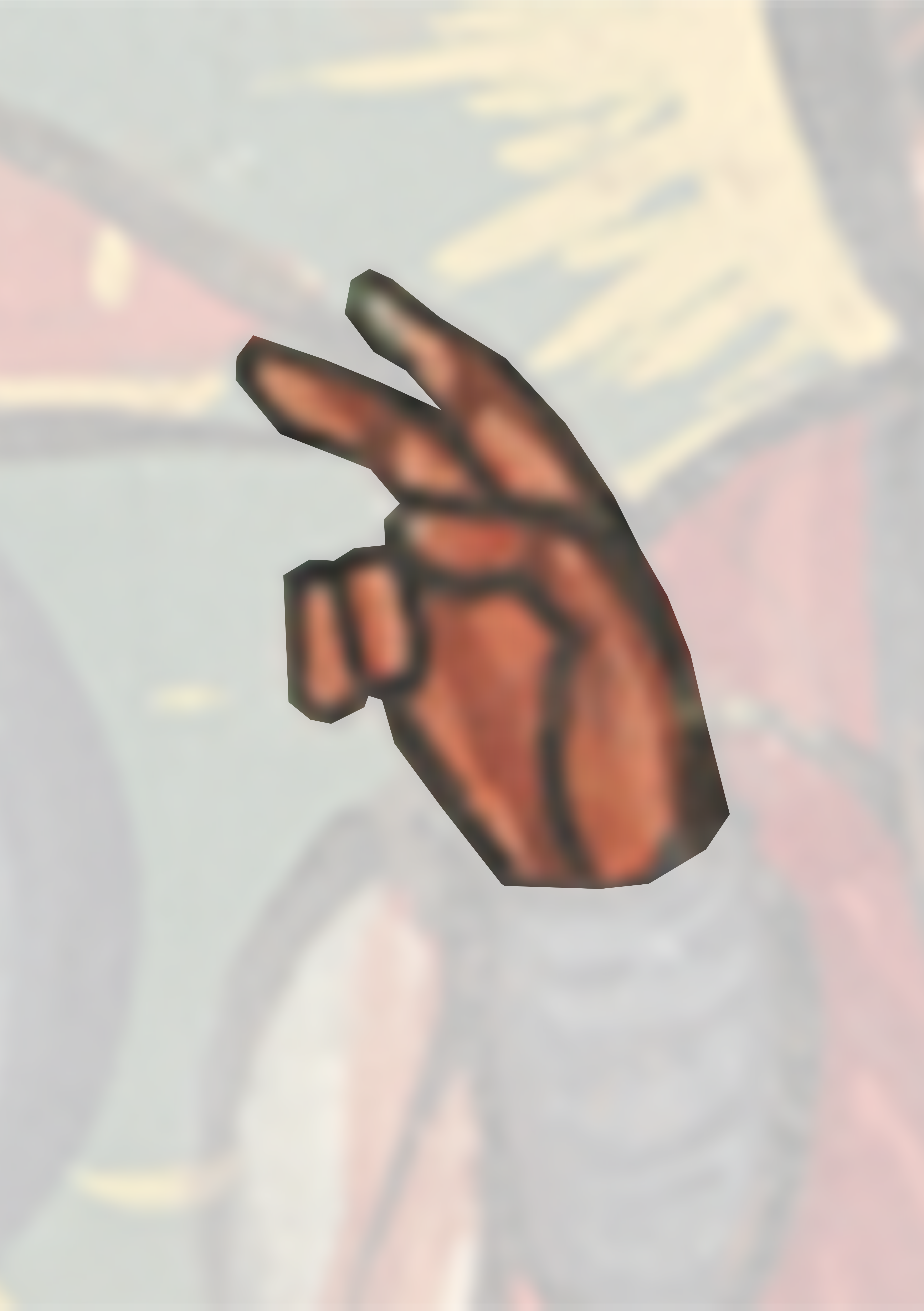 Hand With A Finger On It