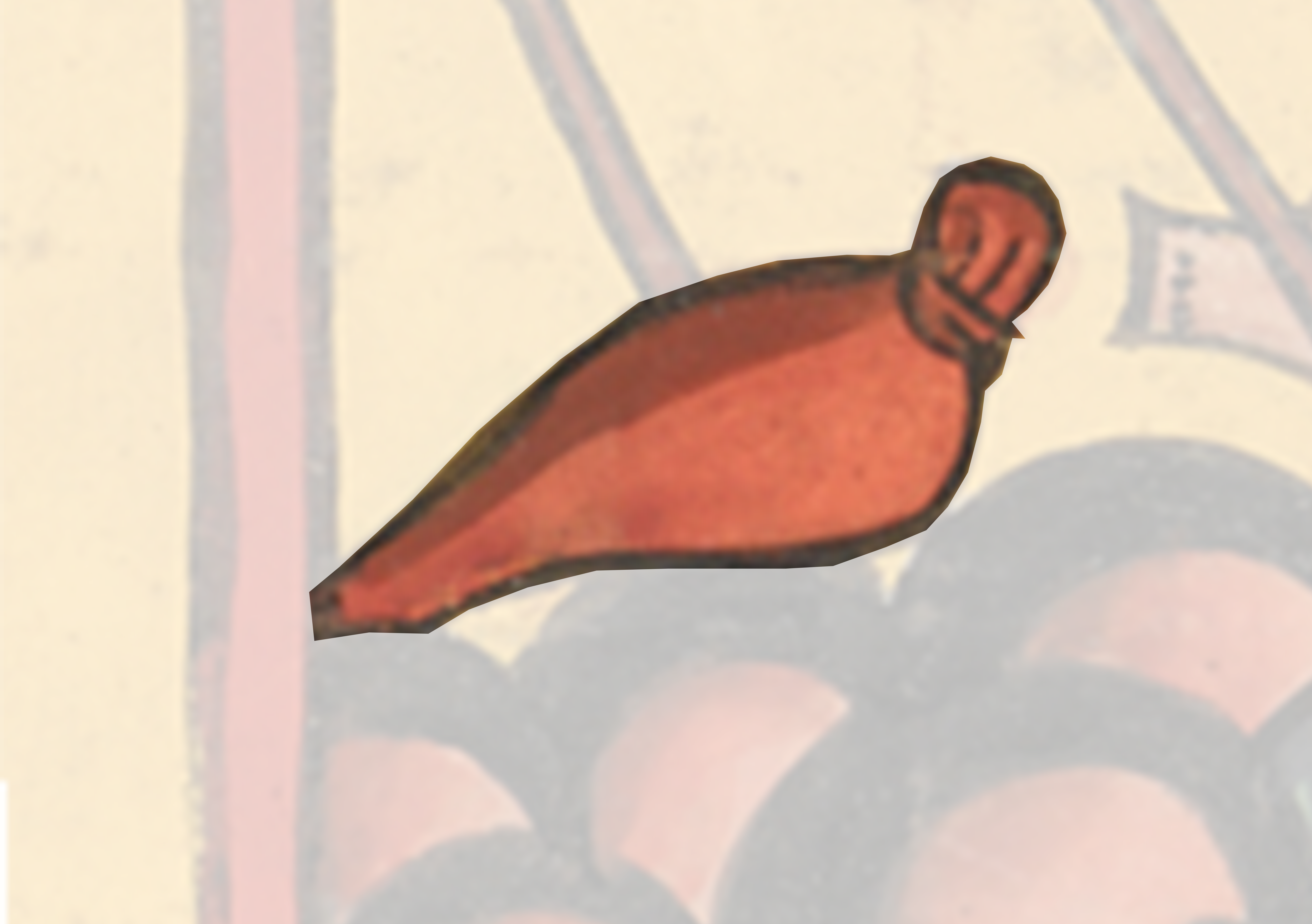Bird Is Sitting On A Bunch Of Grapes