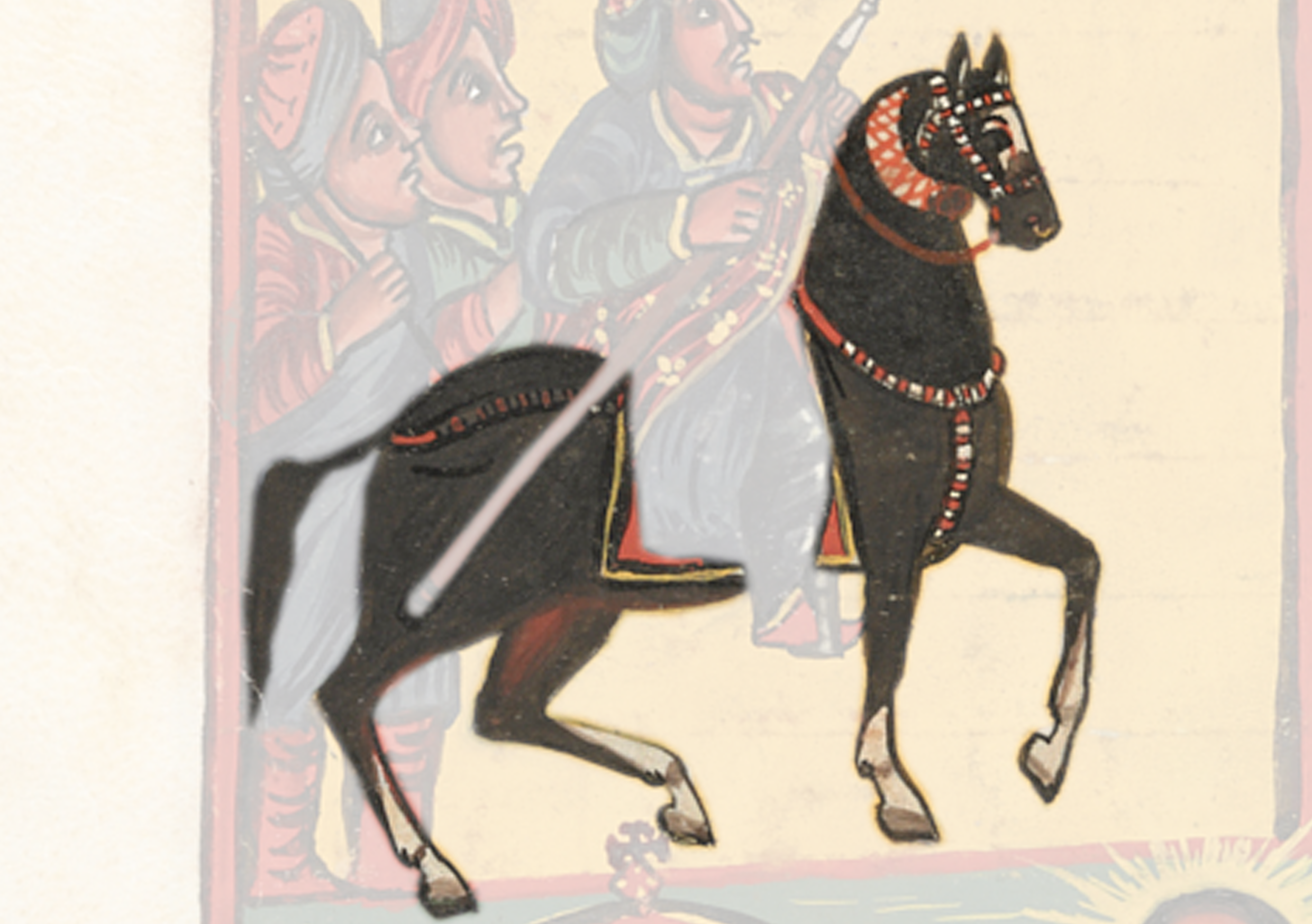 Painting Of A Man Riding A Horse