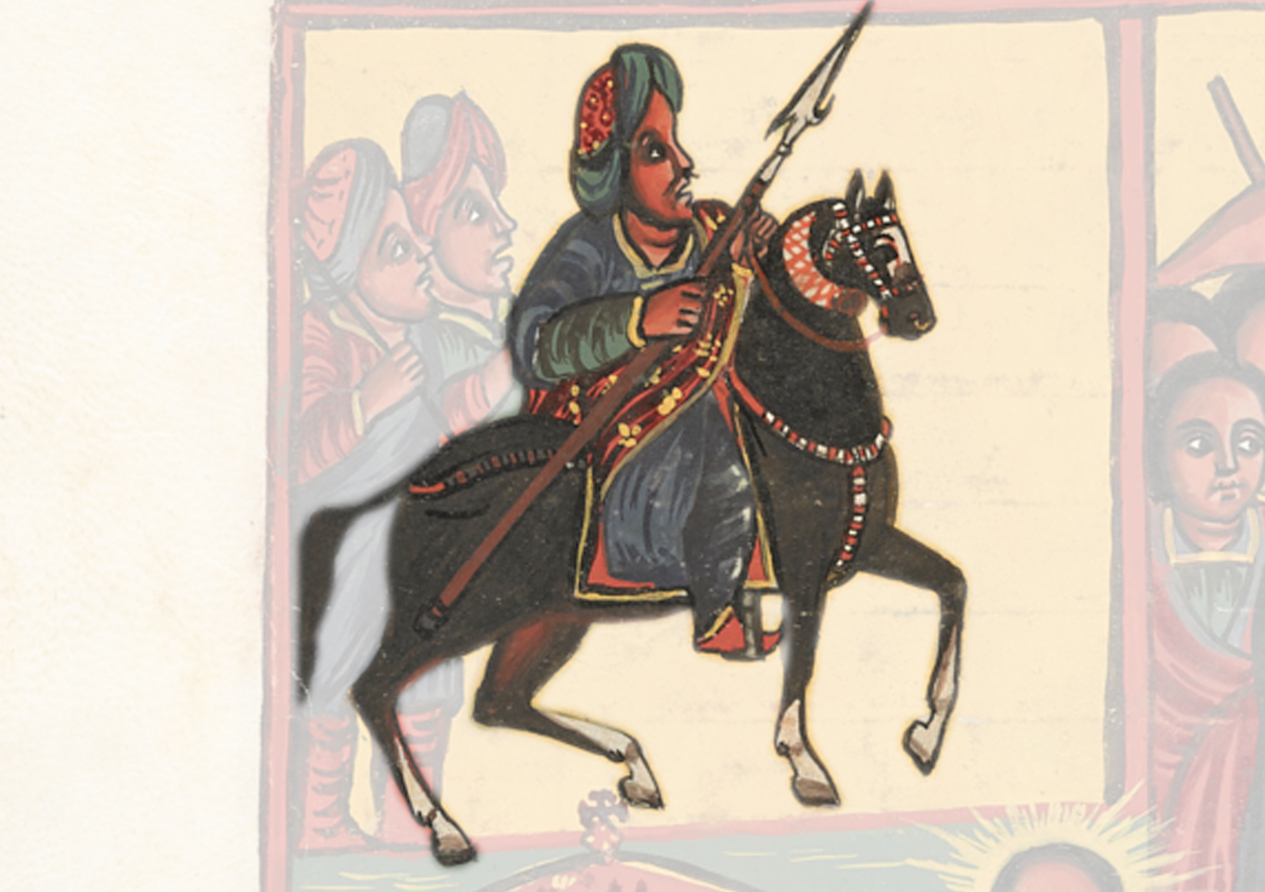 Painting Of A Man On A Horse