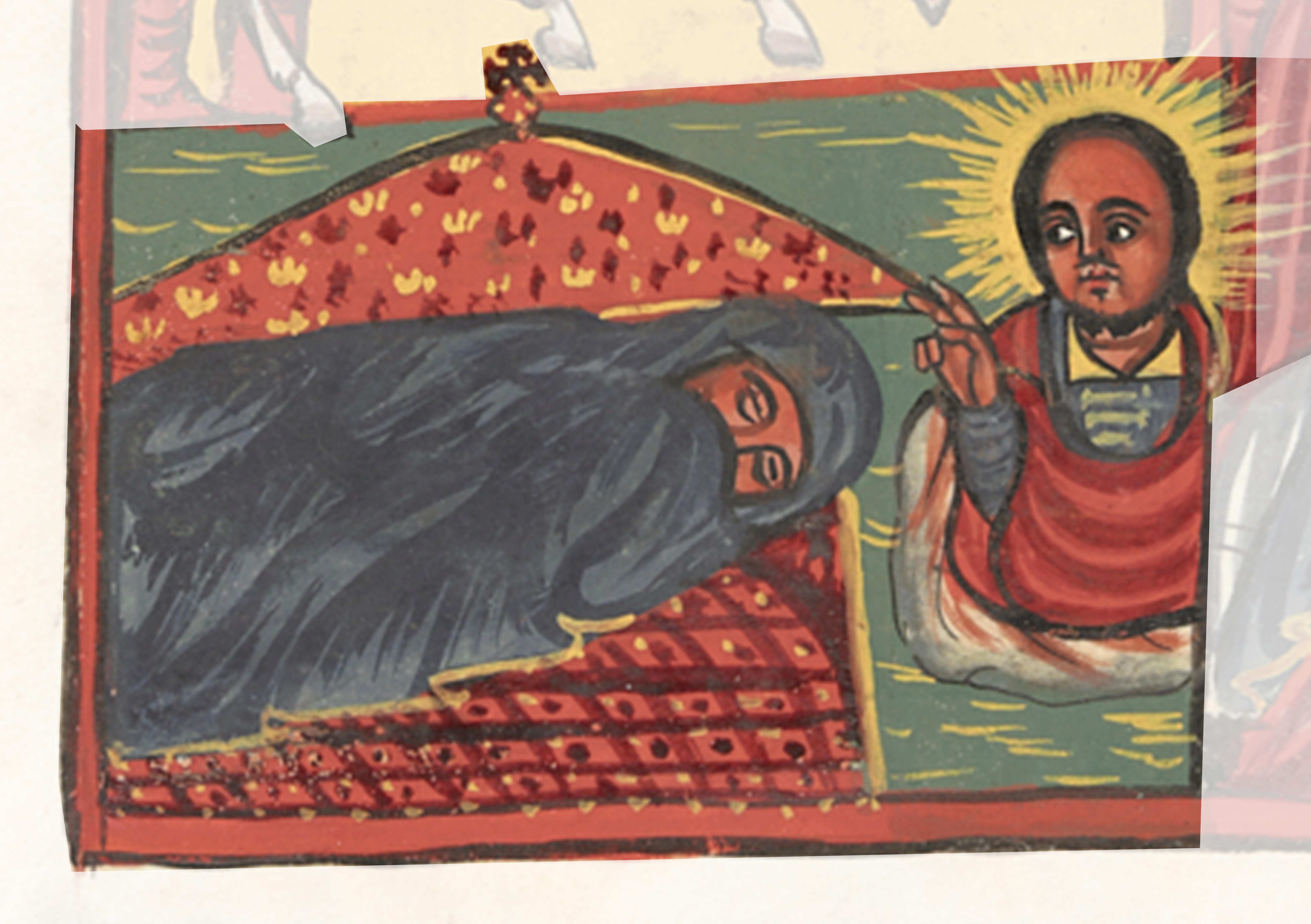 Painting Of A Man Laying On A Couch
