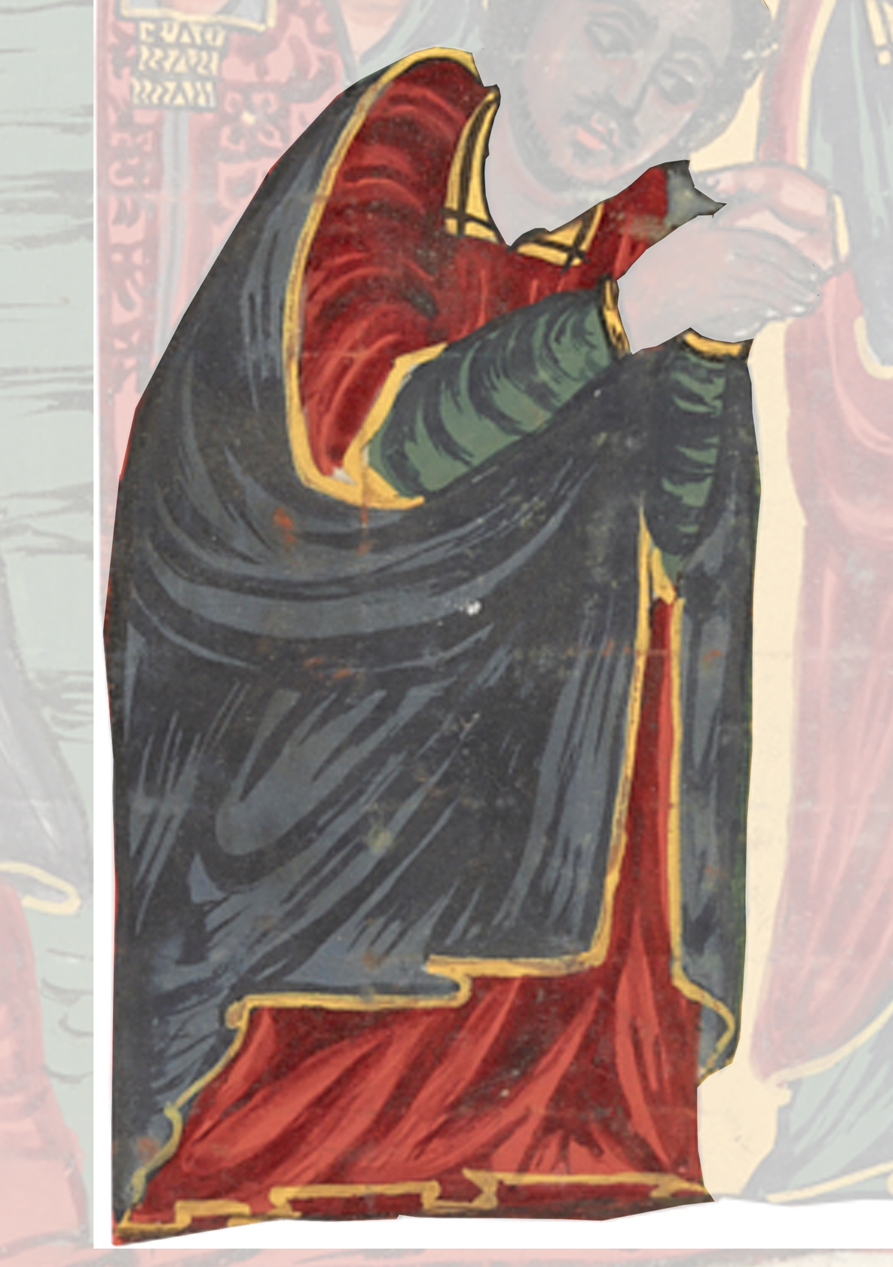 Painting Of A Man In A Red Robe