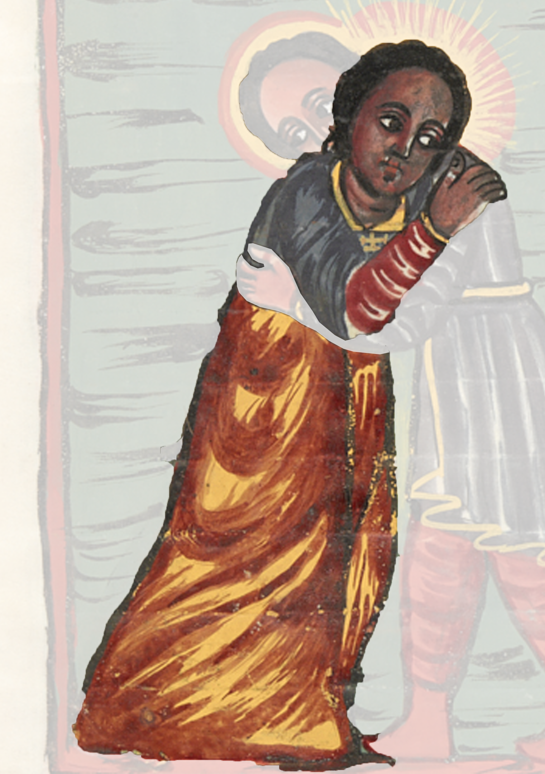 Painting Of A Woman Holding A Child