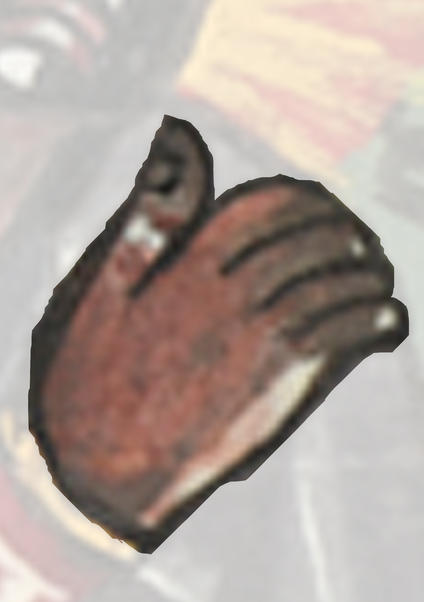 Small Piece Of Chocolate With A Small Piece Of Chocolate In The Middle