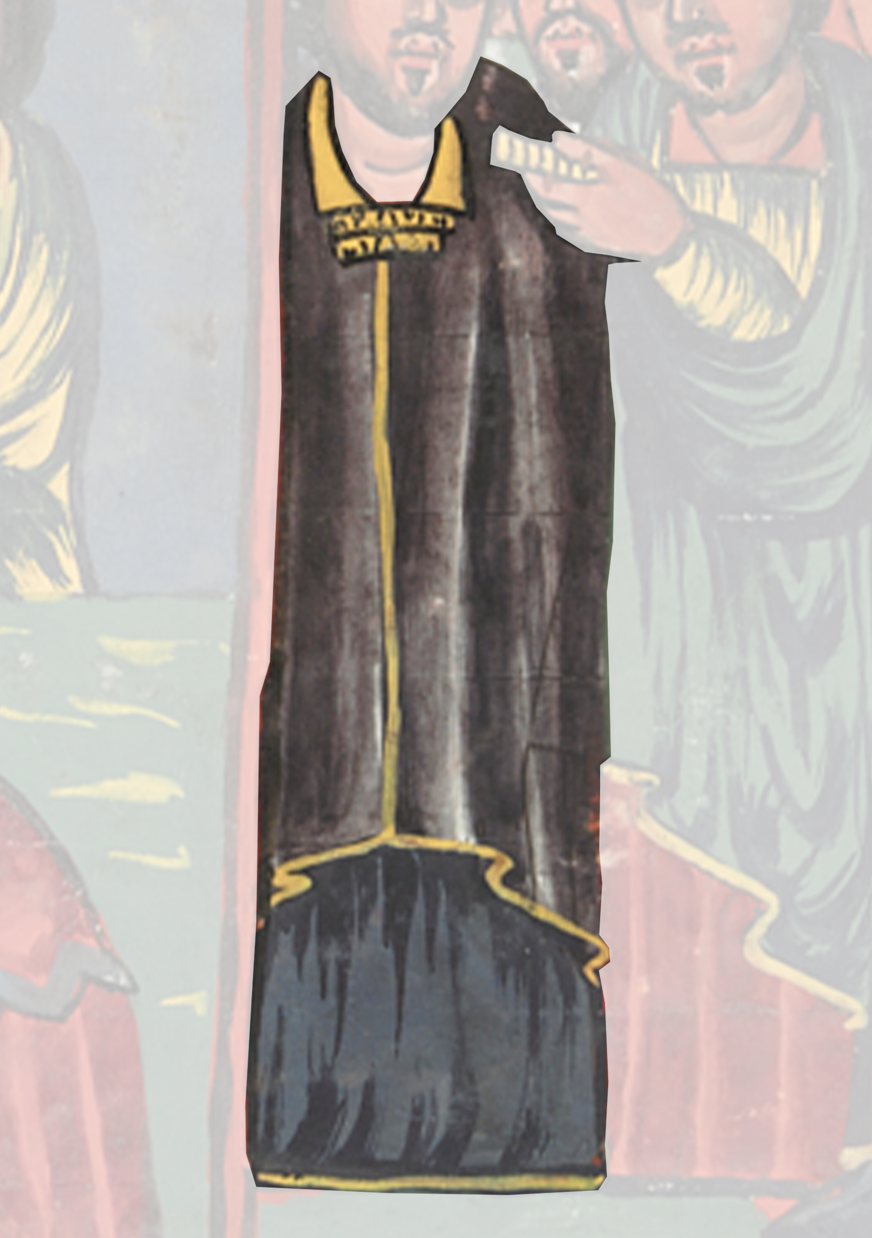 Painting Of A Man In A Black Vest
