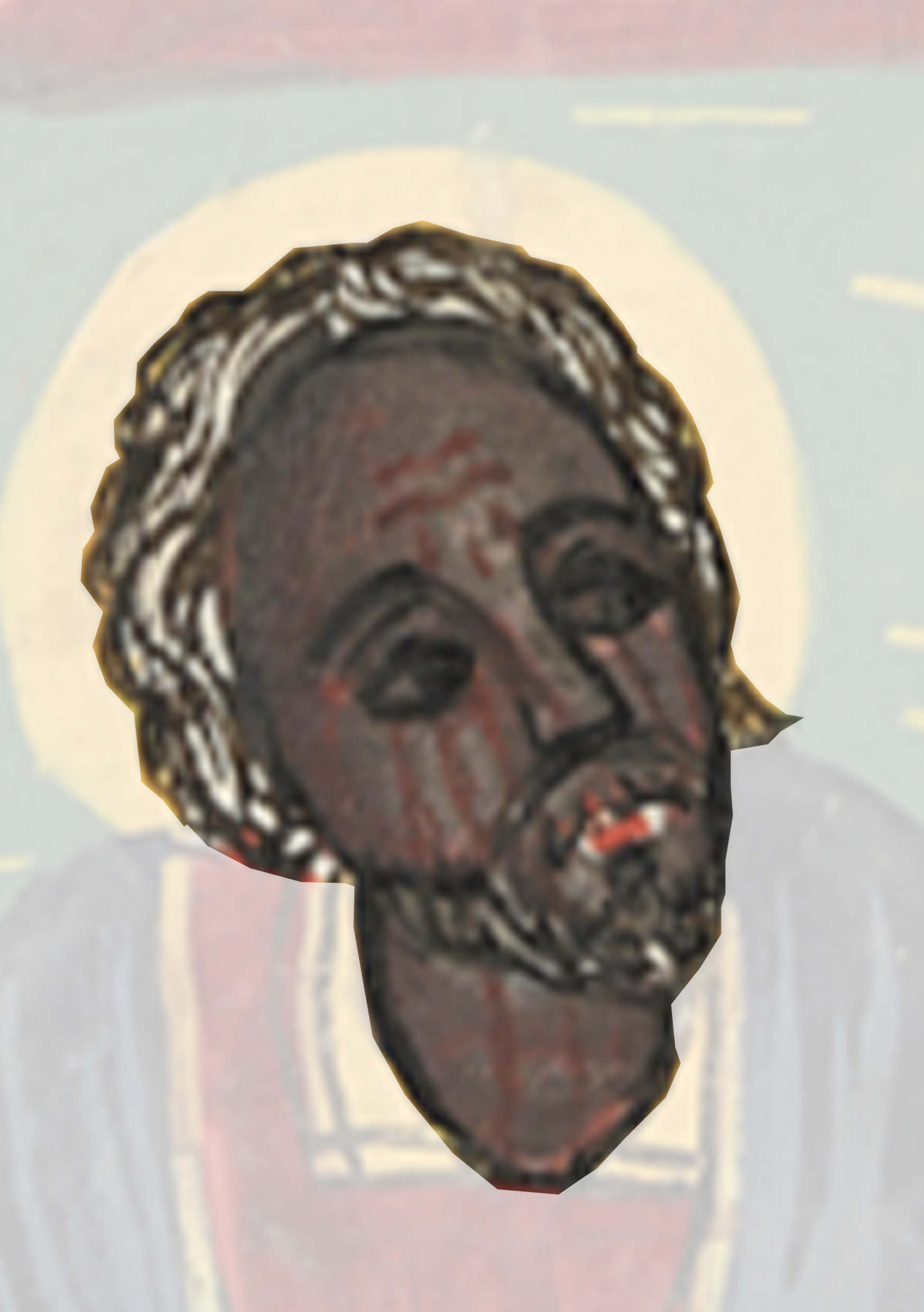 Painting Of A Man With A Beard