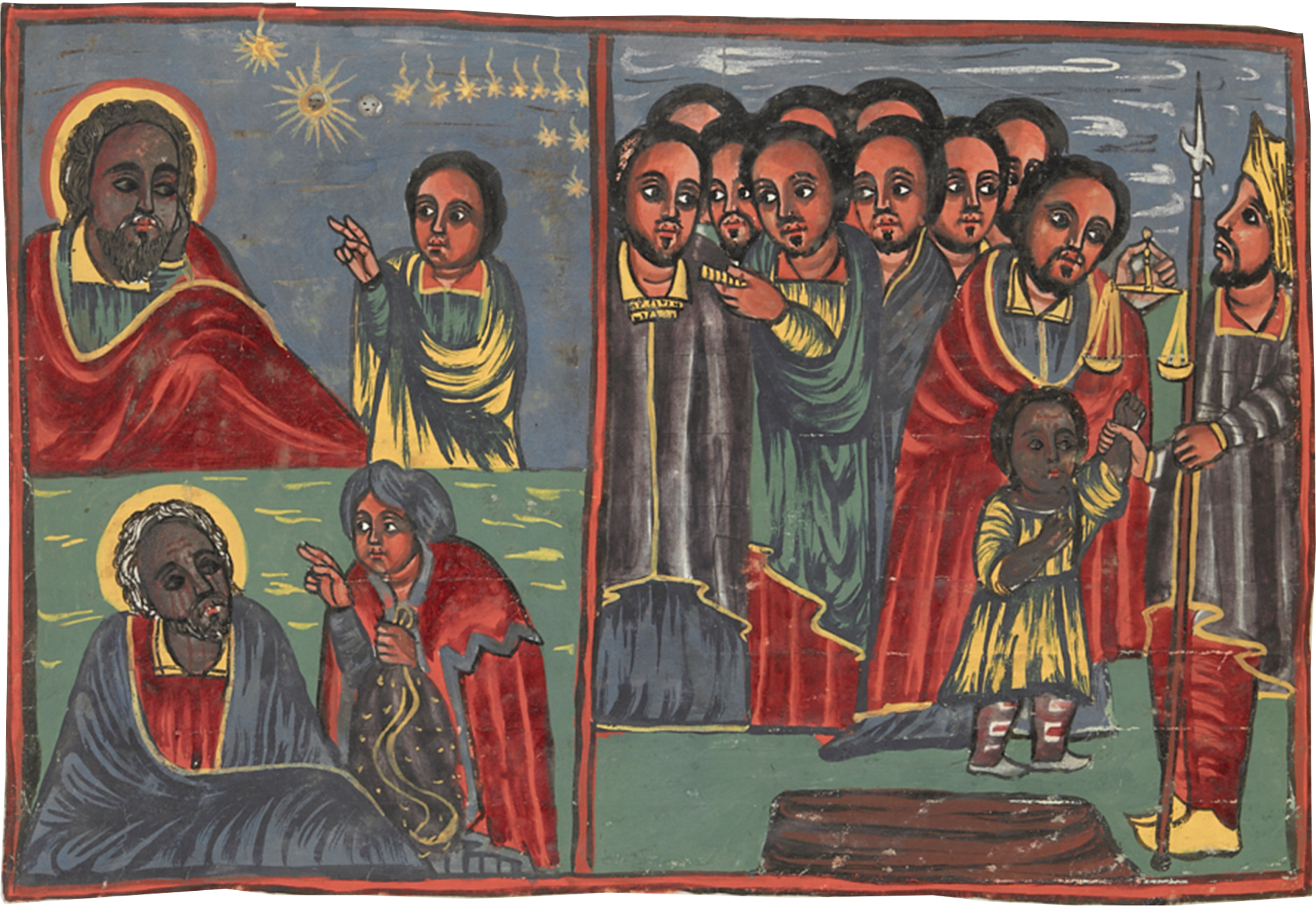 Painting Of A Group Of People