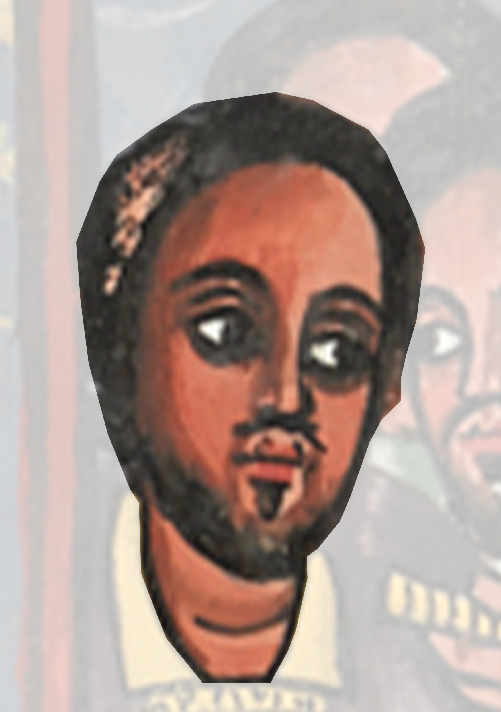 Painting Of A Man With A Beard