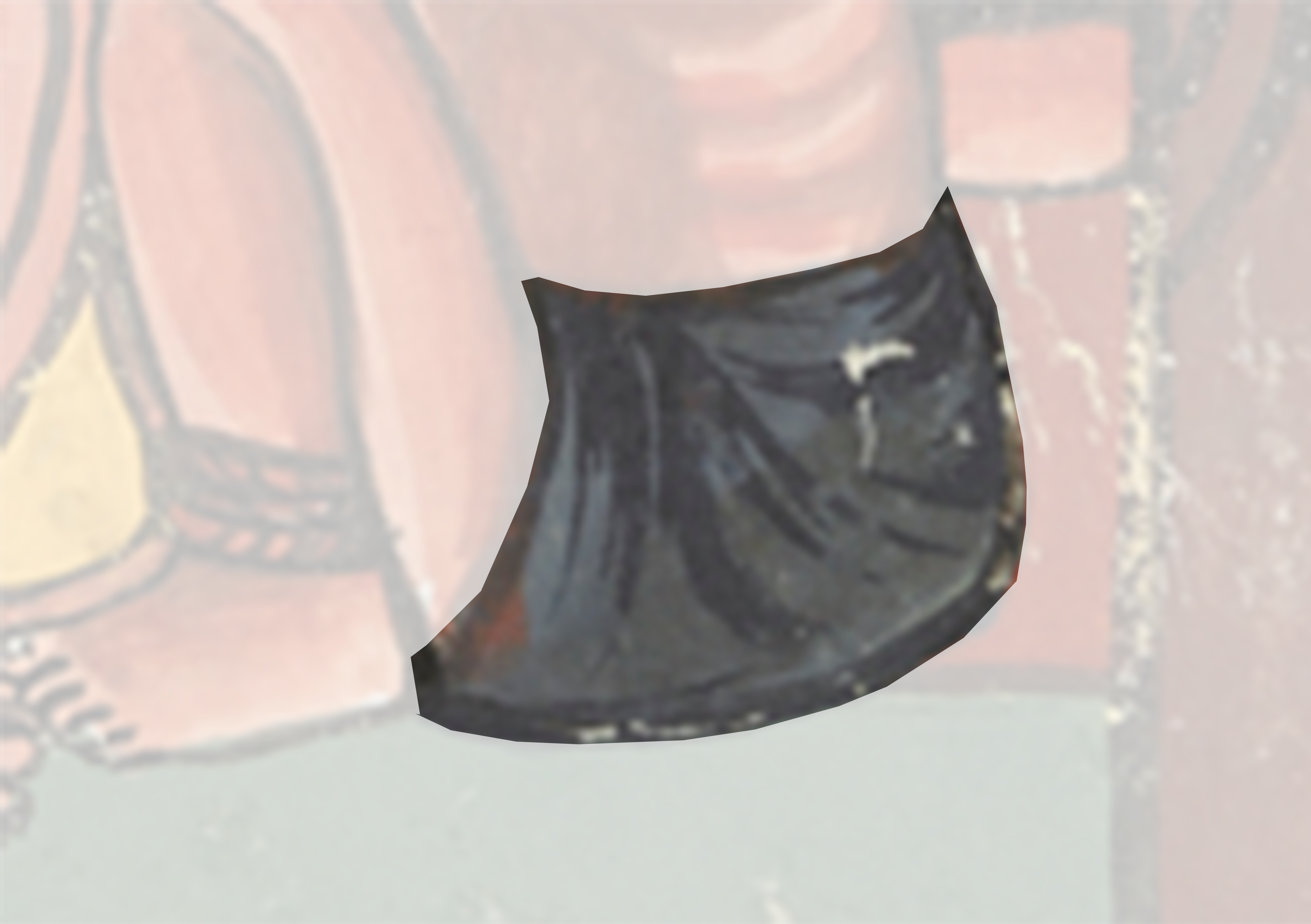 Painting Of A Woman In A Black Skirt