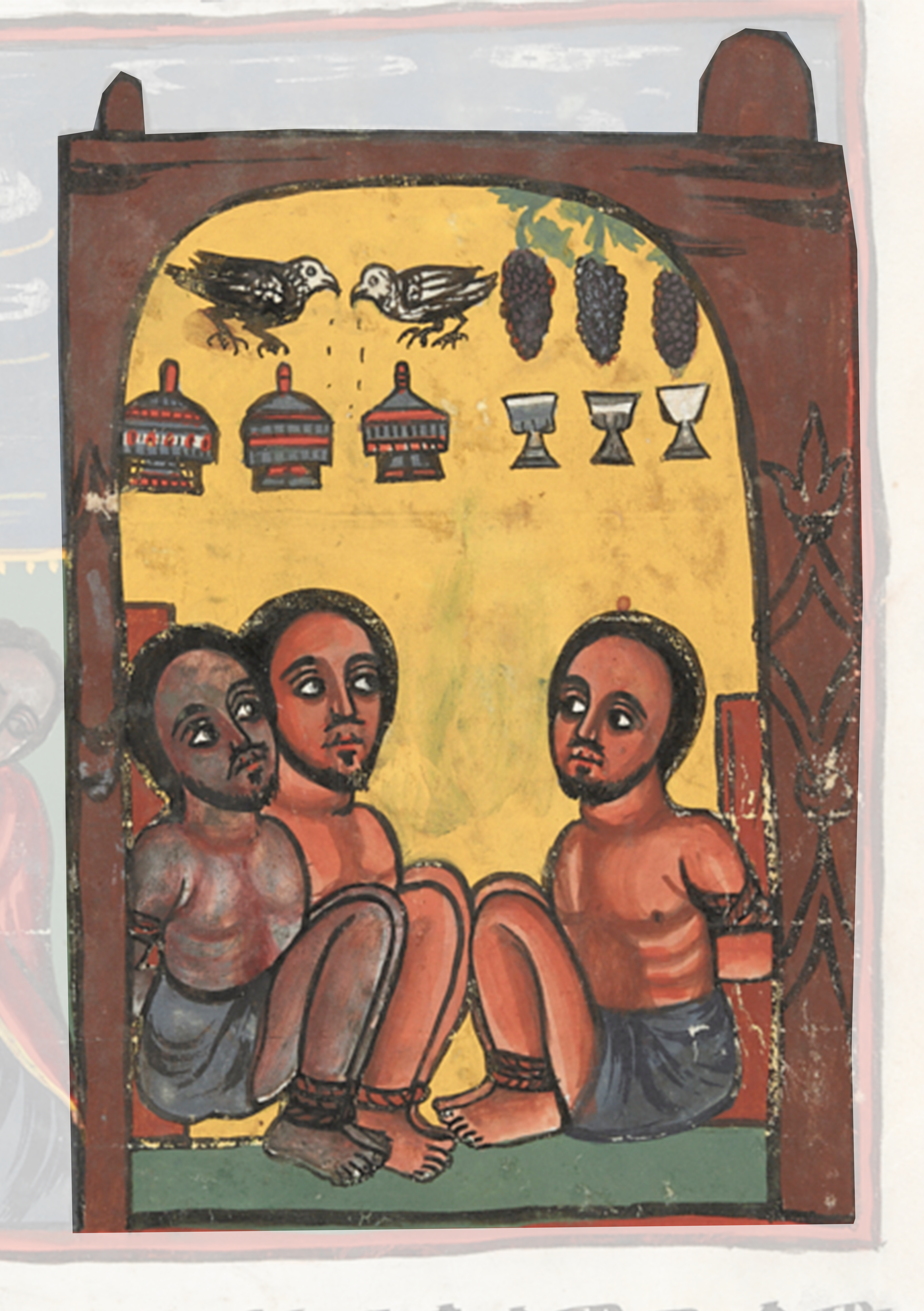 Painting Of Two Women Sitting On A Bed
