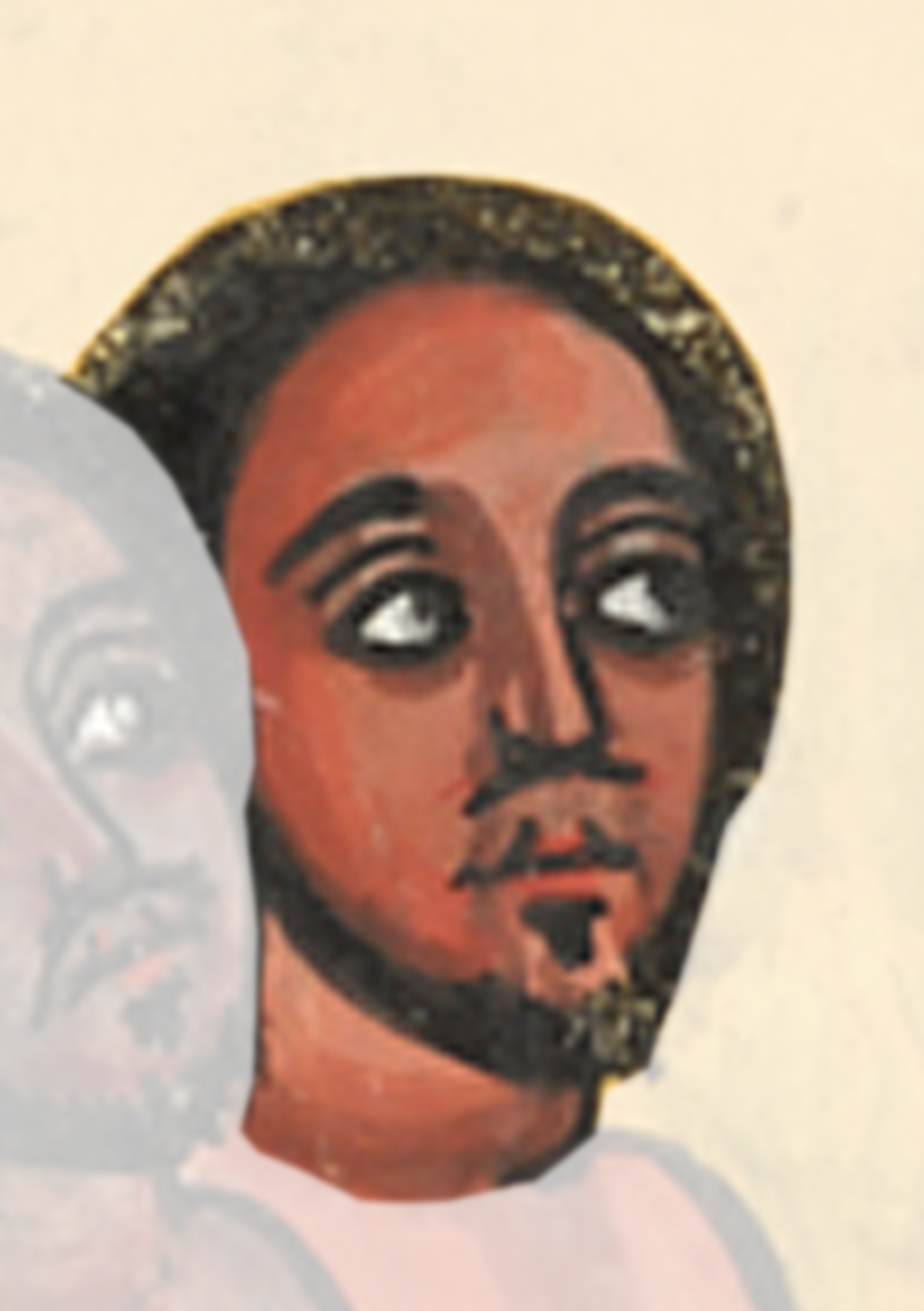 Painting Of A Man With A Beard And A Woman With A Beard