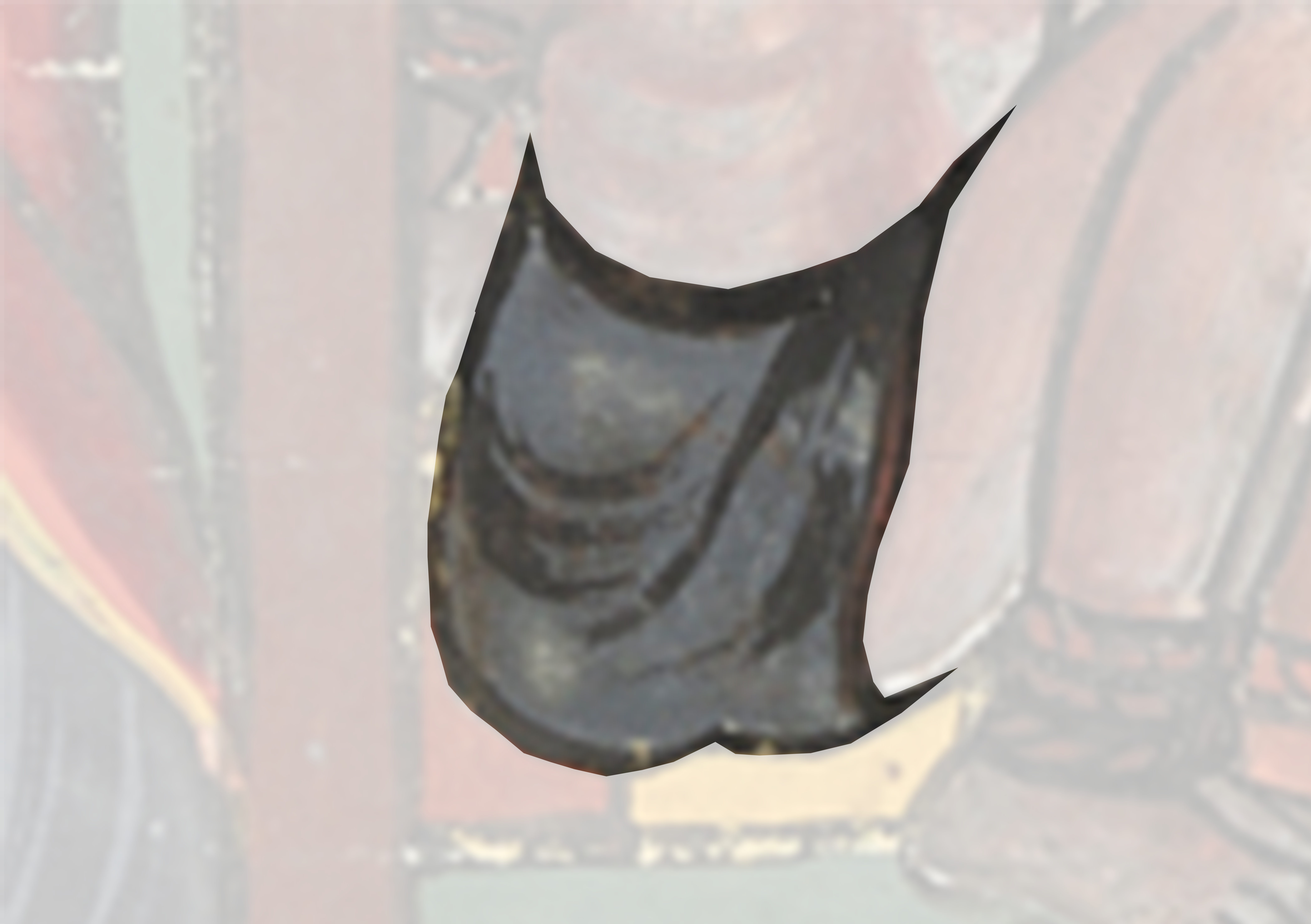 Painting Of A Cat With A Black Nose