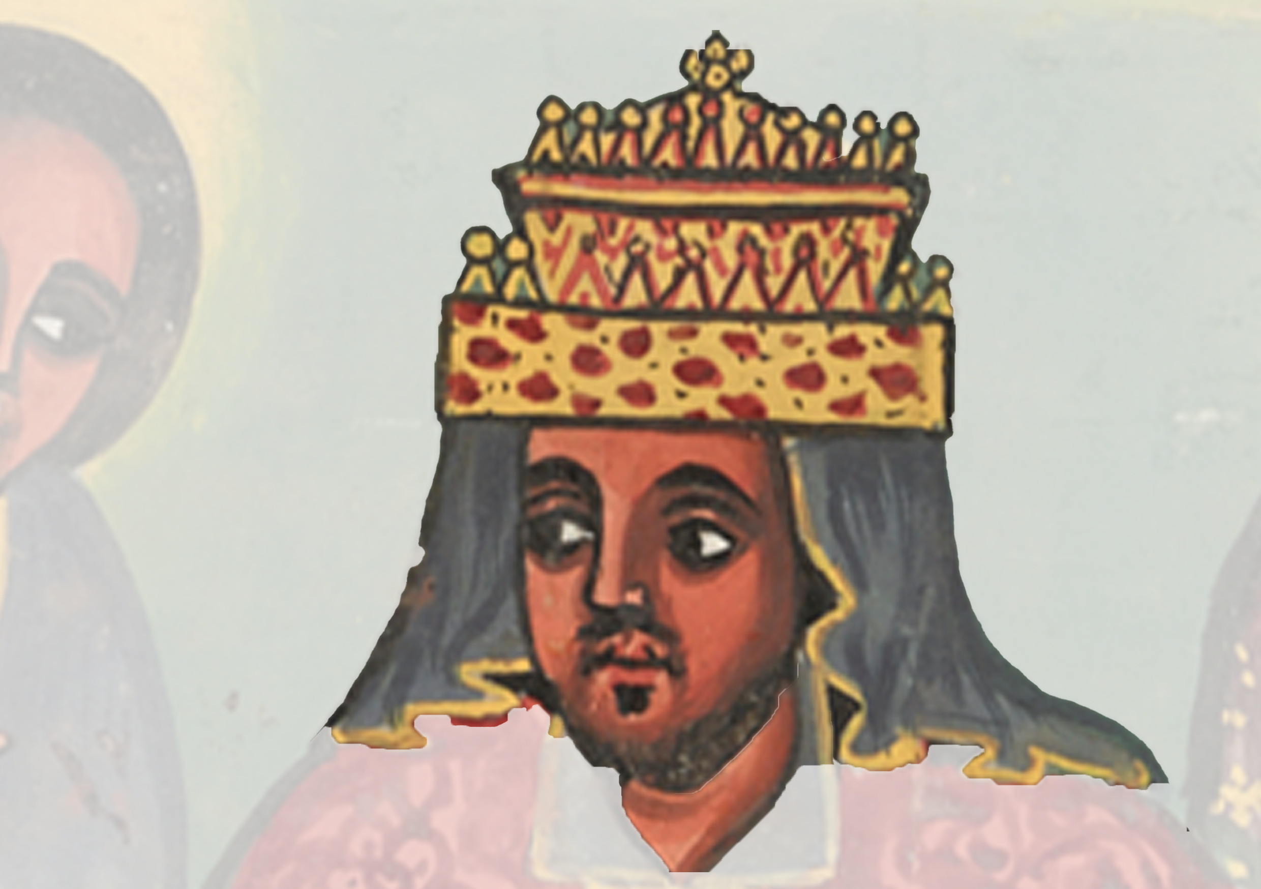 Painting Of A Man Wearing A Crown