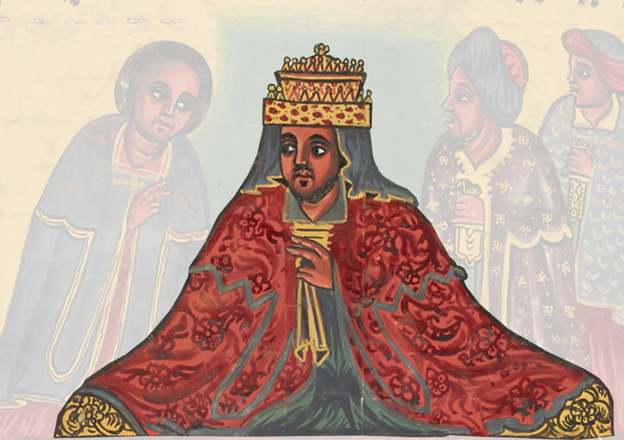 Painting Of A Woman In A Red Dress