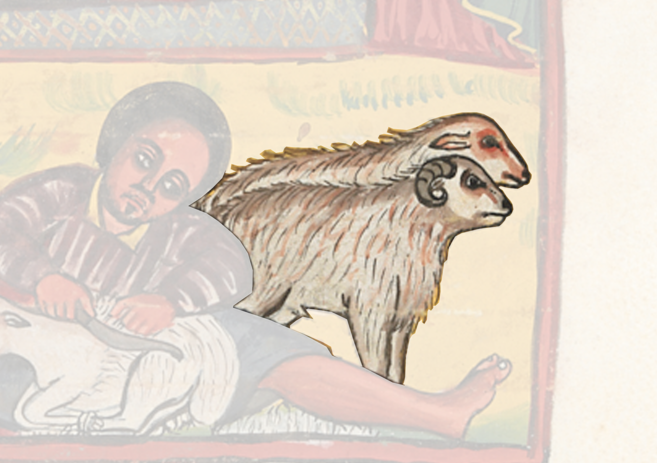Painting Of A Man And A Dog