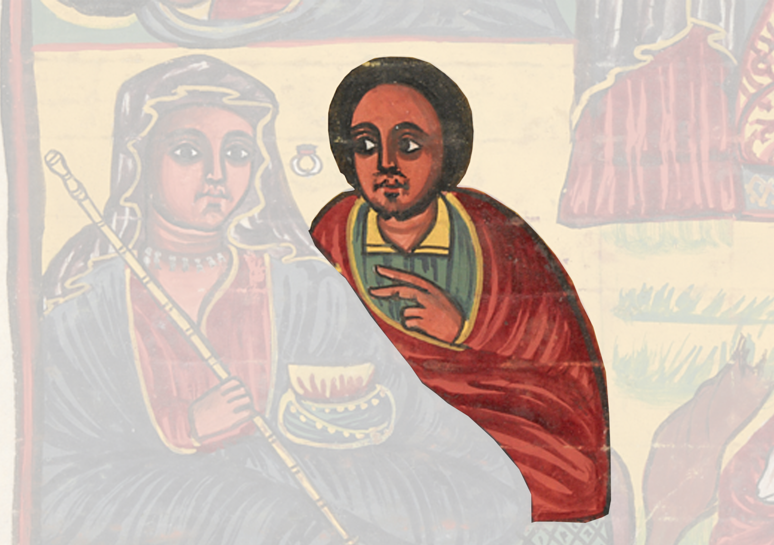 Painting Of A Woman And A Man