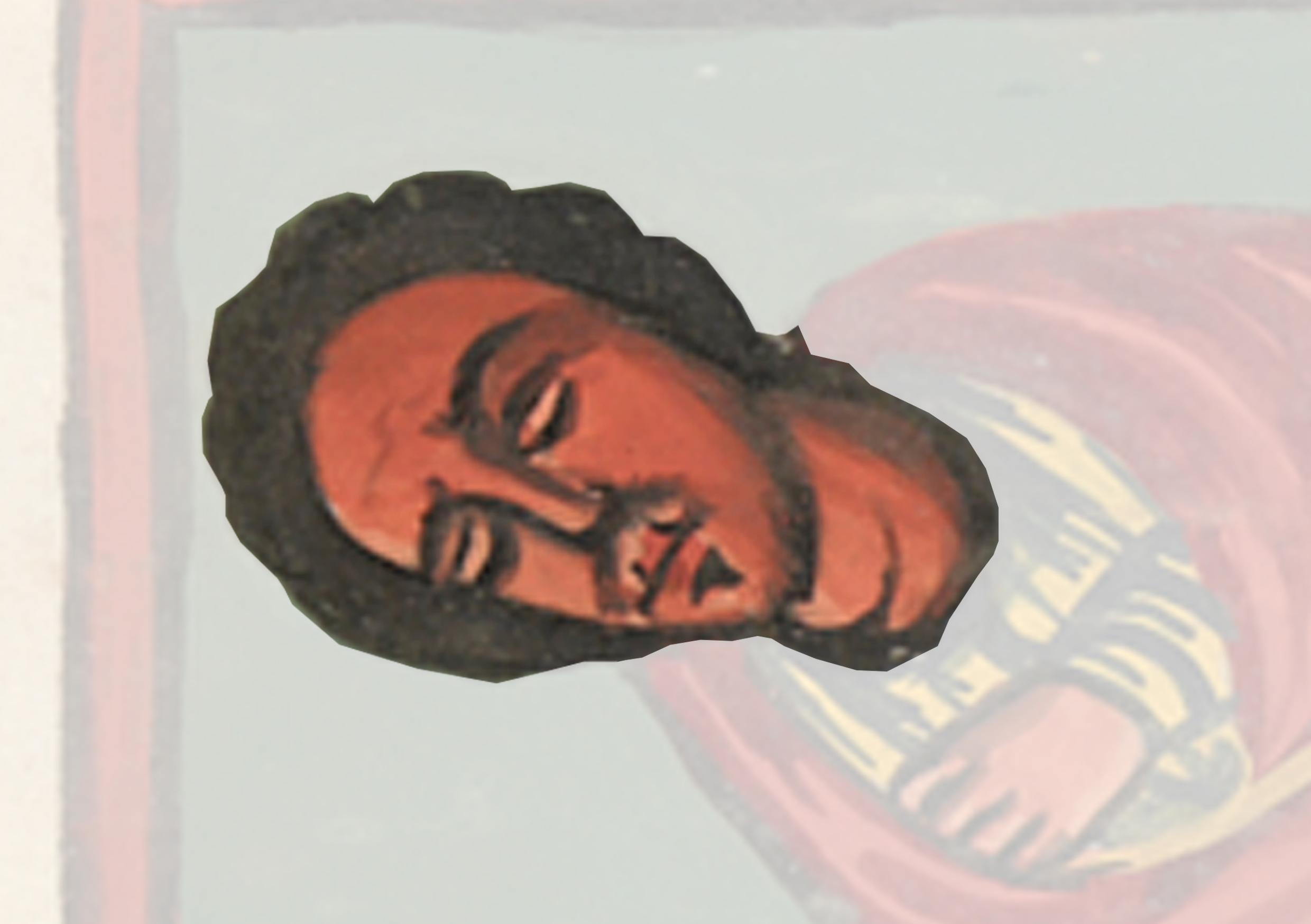 Painting Of A Man With A Beard