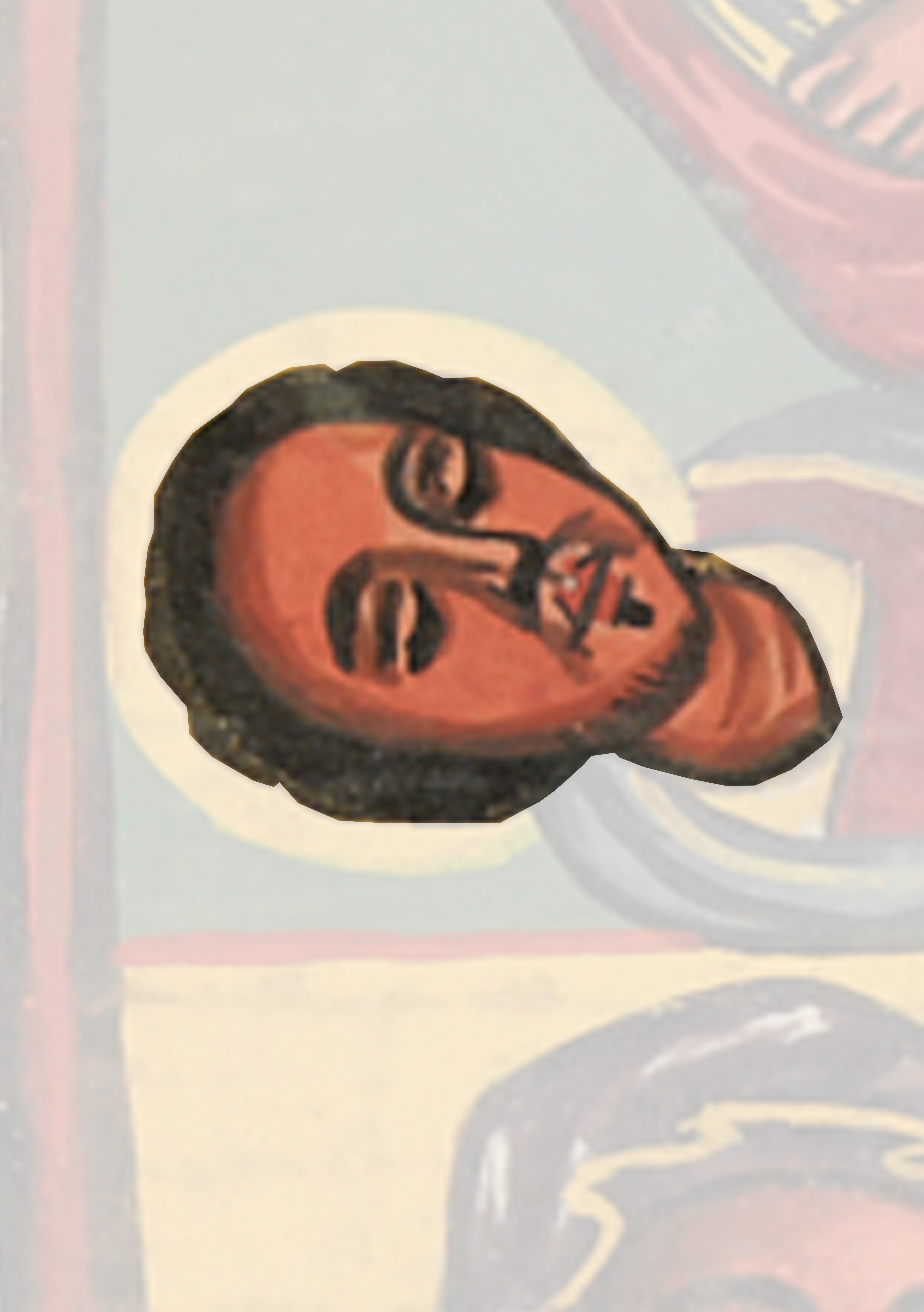 Painting Of A Man With A Beard