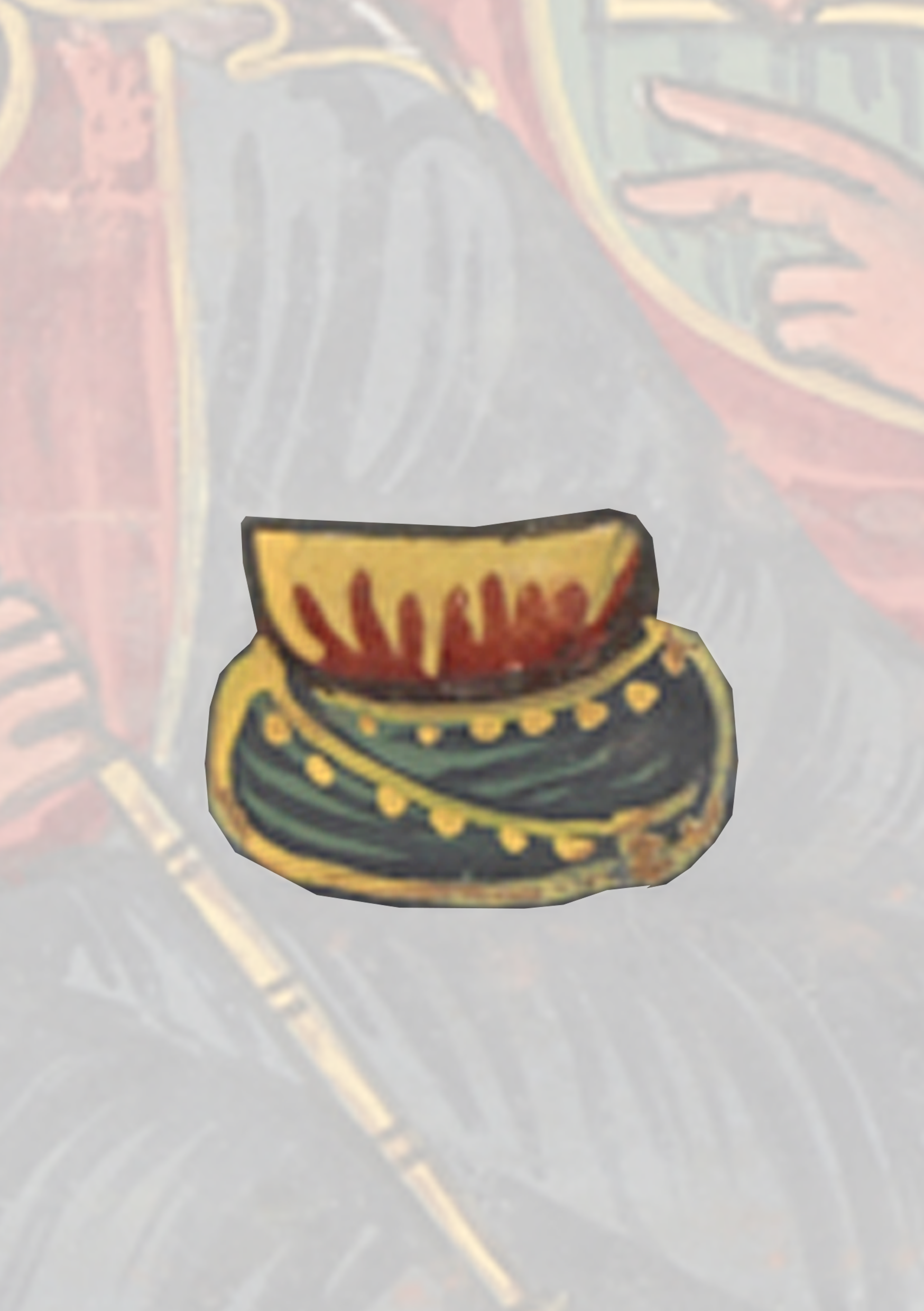 Painting Of A Man With A Hat