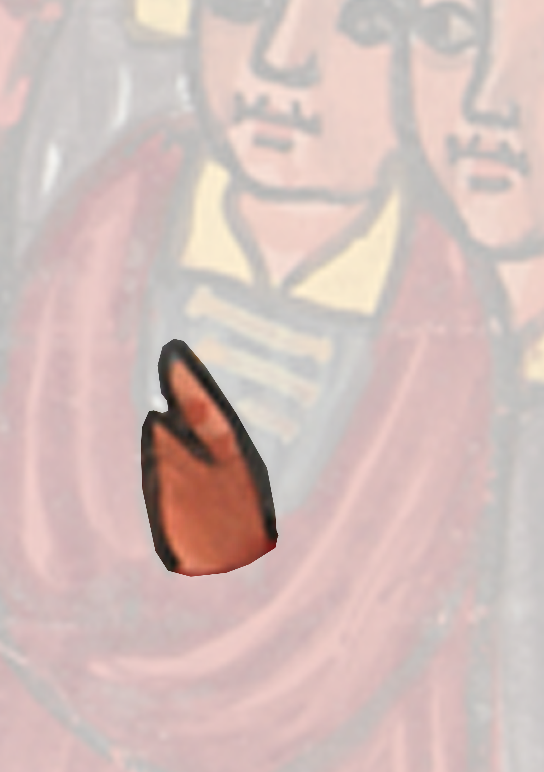 Painting Of A Woman With A Red Scarf