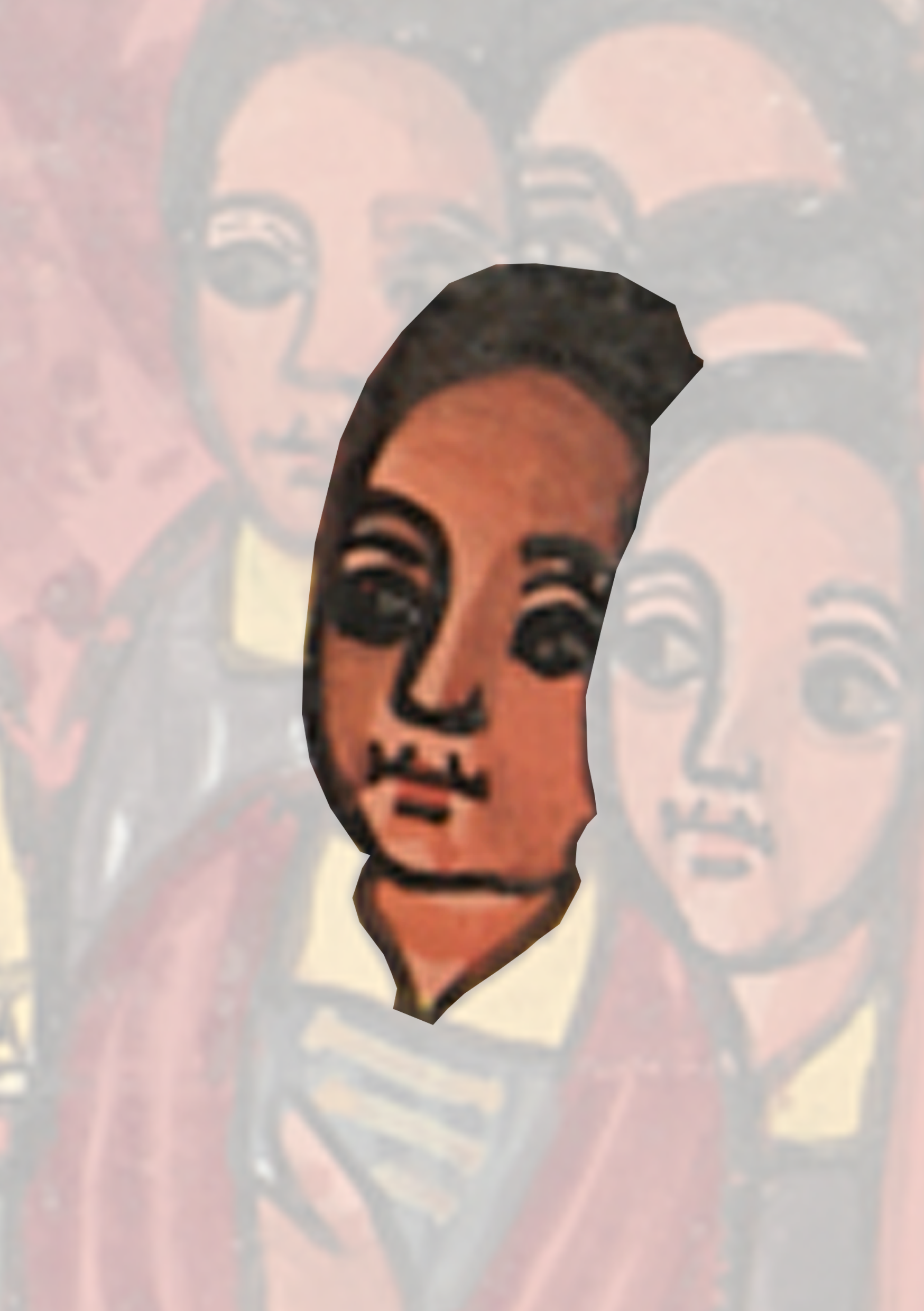 Painting Of A Woman With A Red Scarf