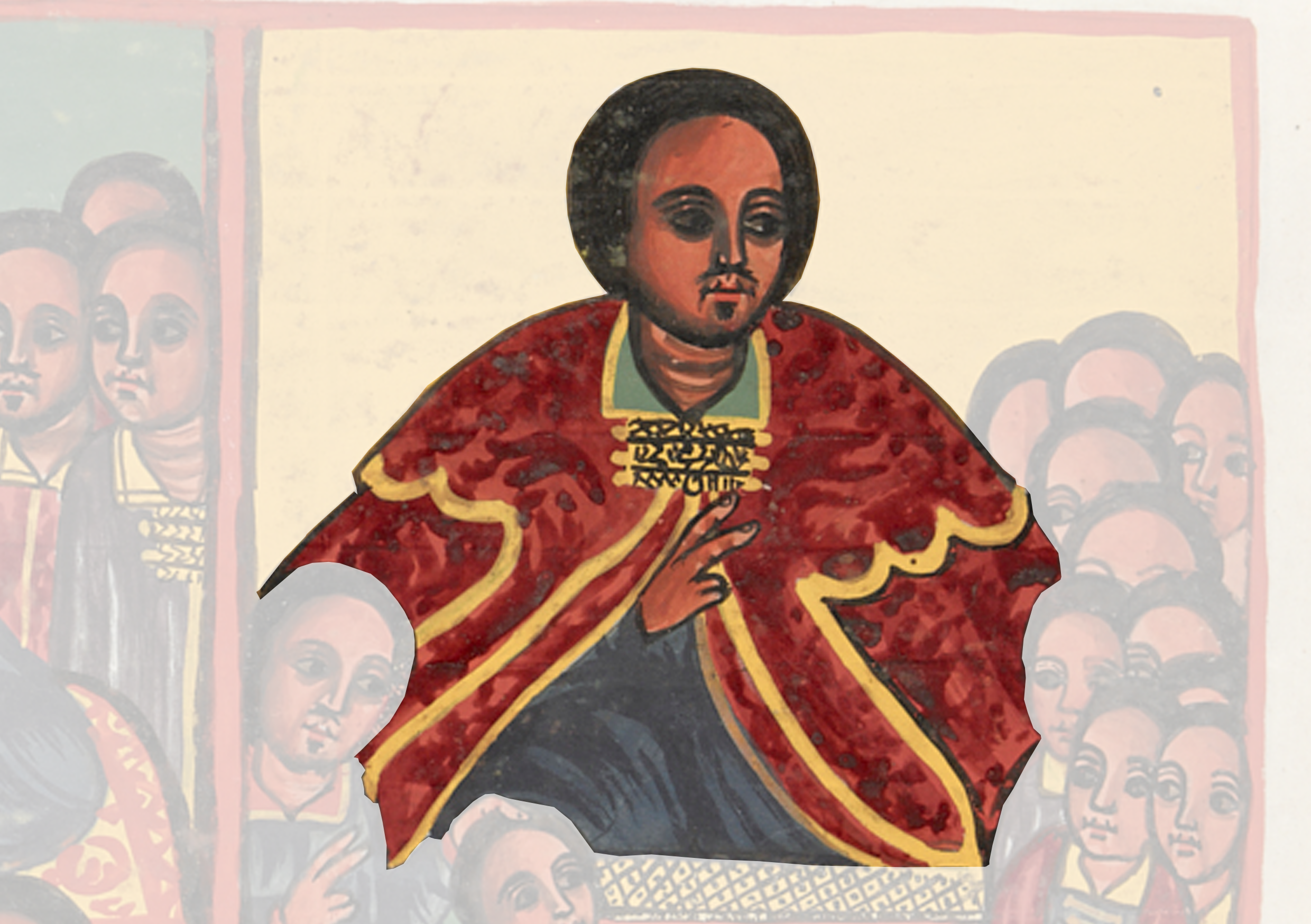 Painting Of A Man With A Red Jacket