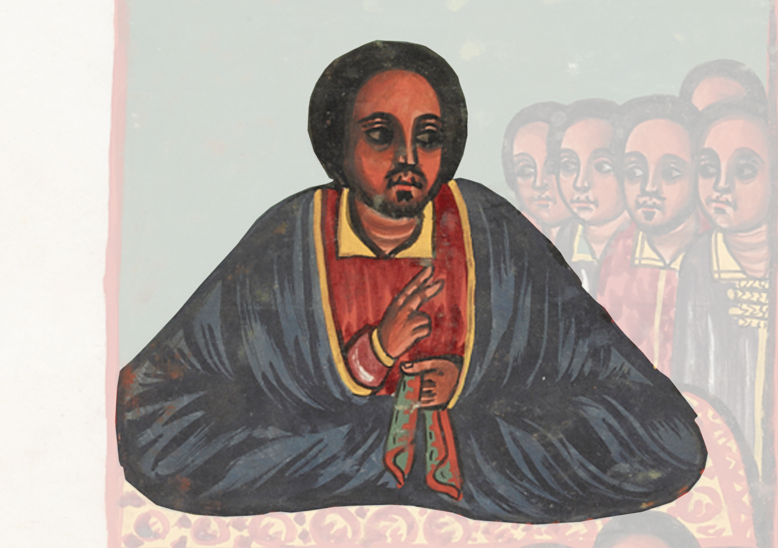 Painting Of A Man With A Beard