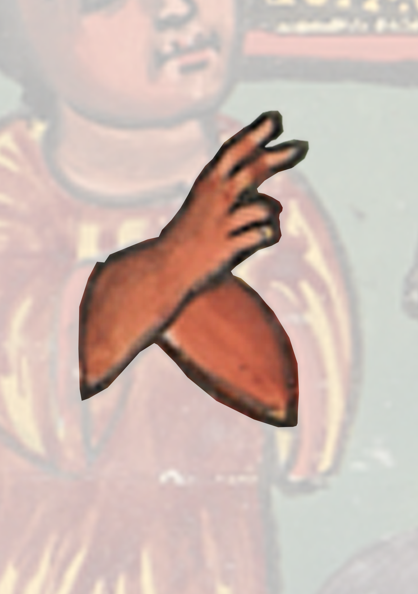 Painting Of A Man Holding A Heart