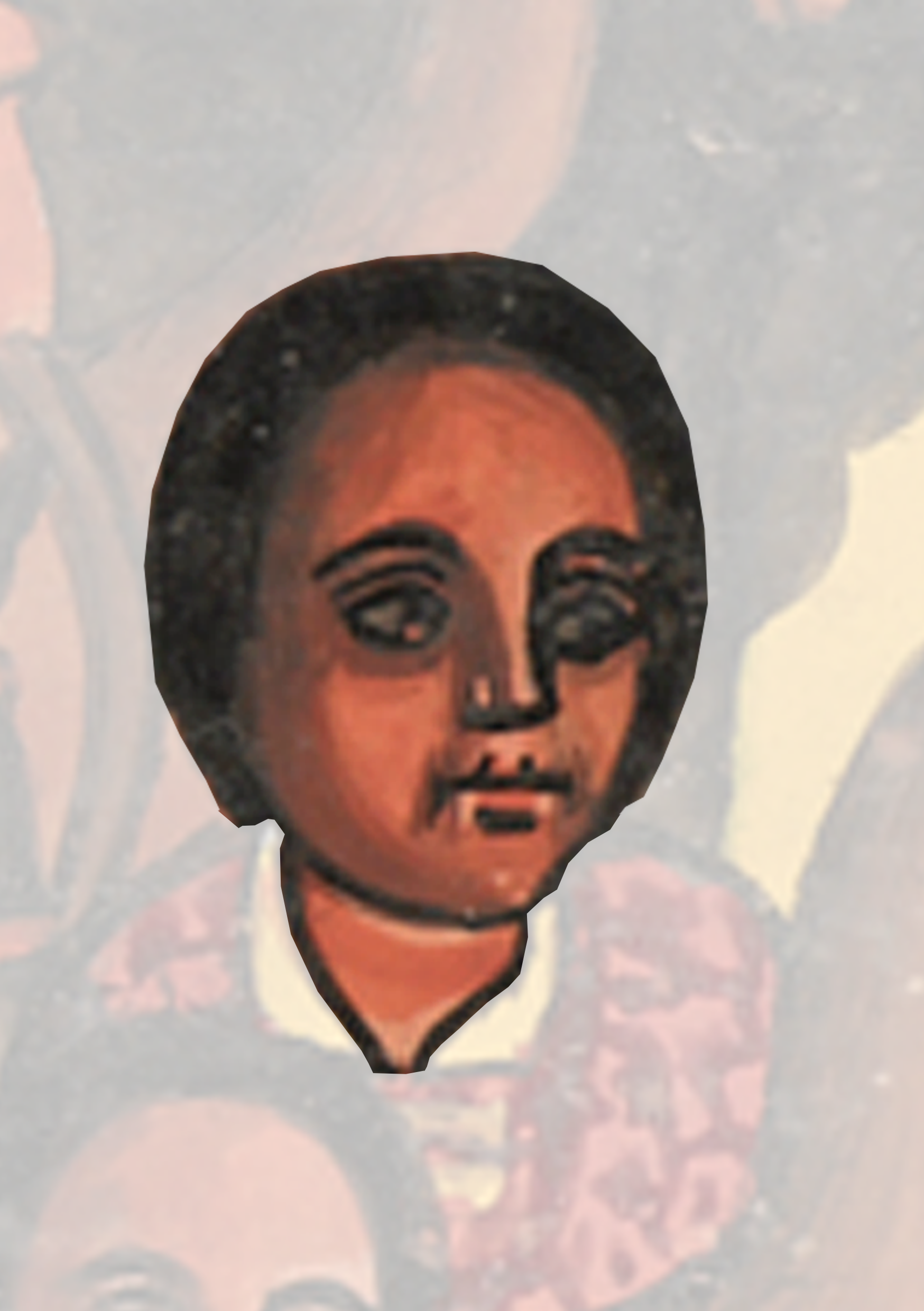 Painting Of A Woman With A Flower In Her Hair