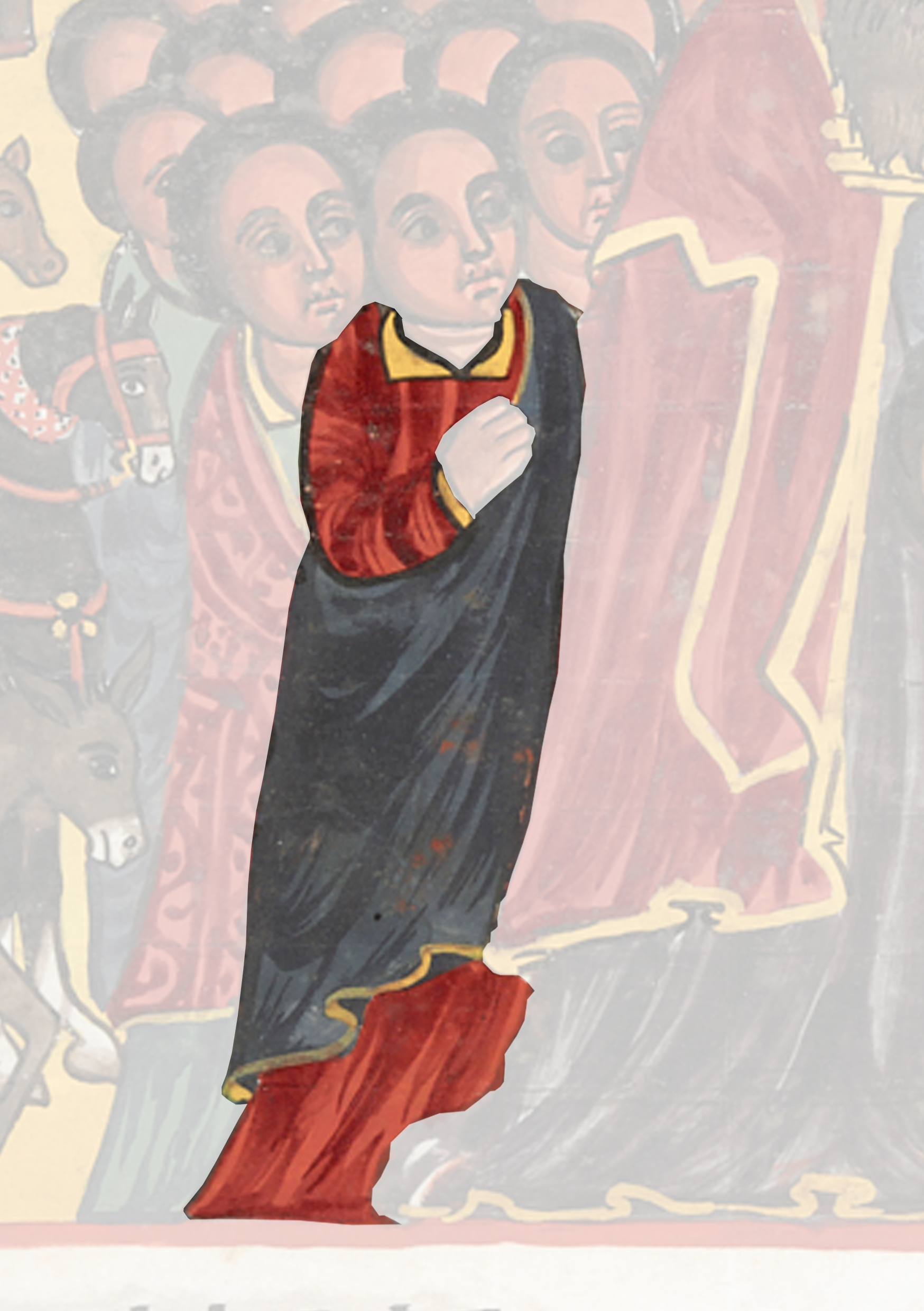 Painting Of A Woman In A Red Dress