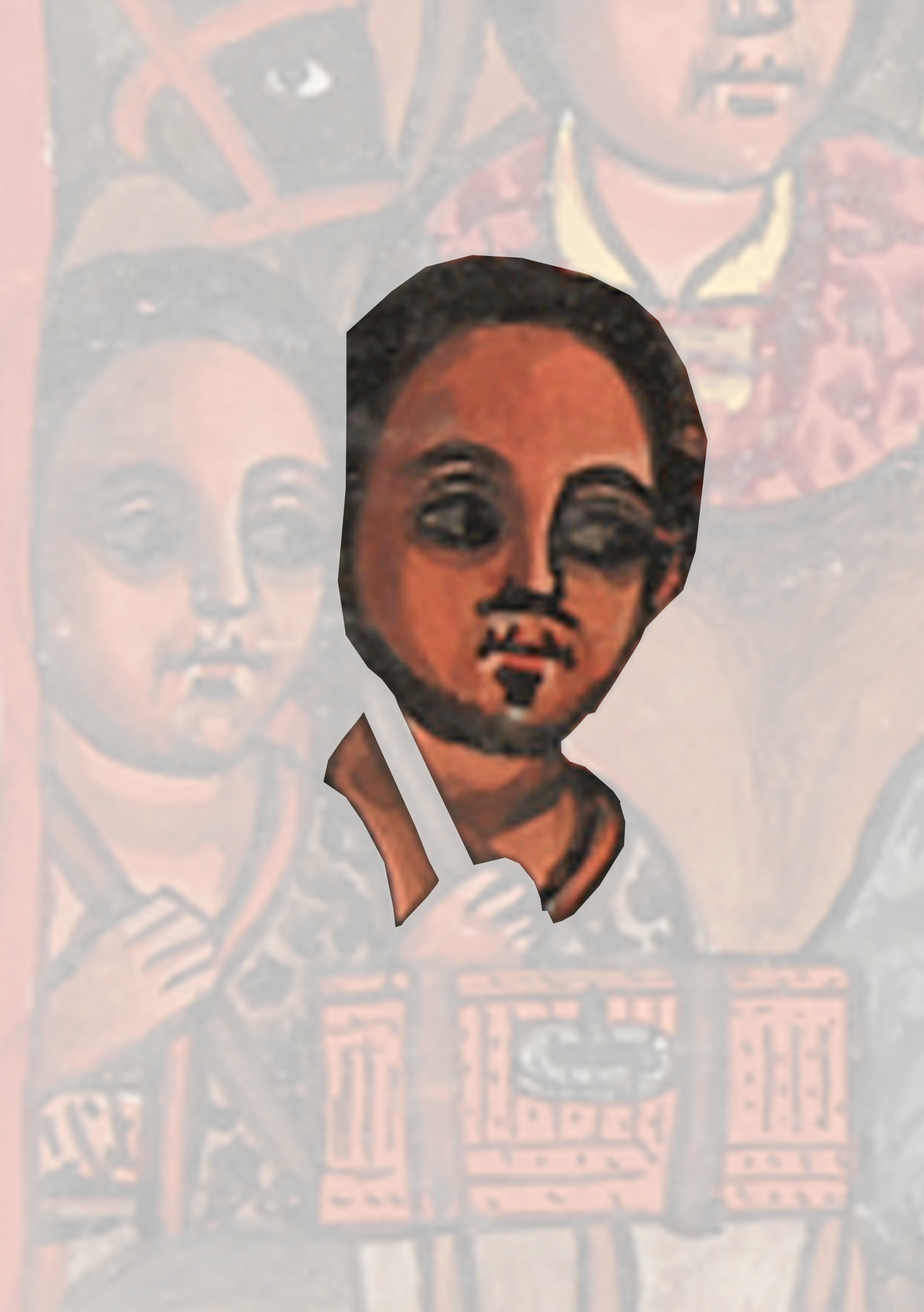 Painting Of A Man With A Beard And A Face