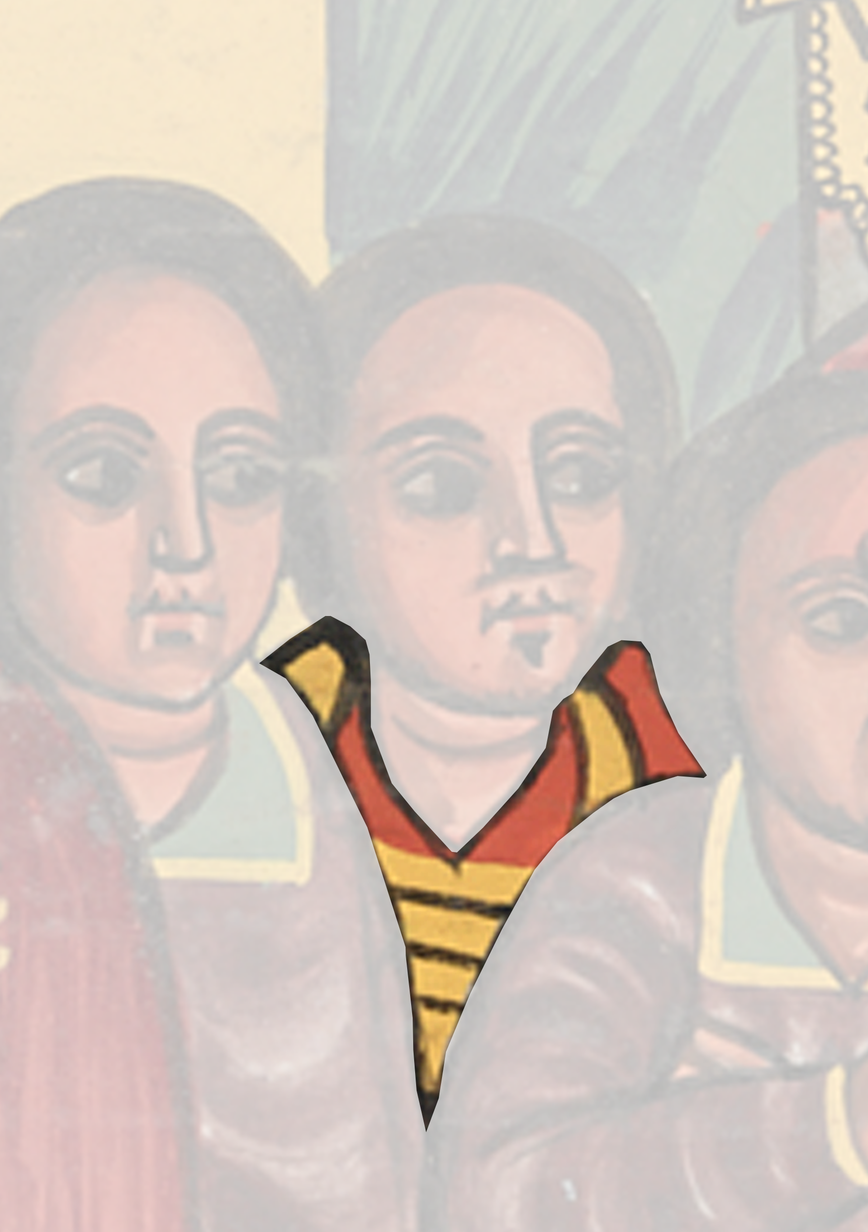 Painting Of Three Women With A Man In The Background